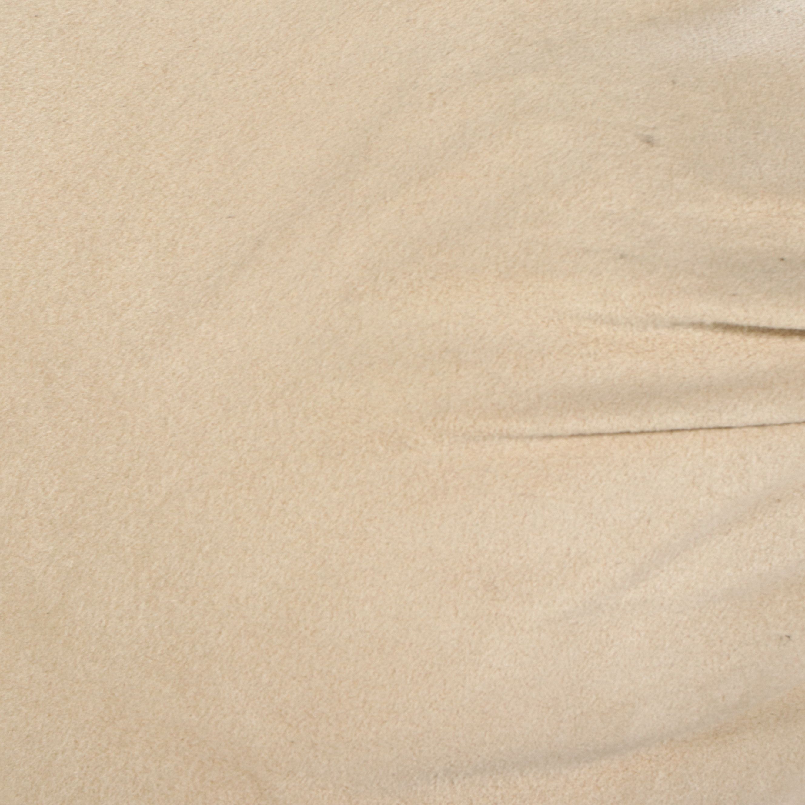 Jaymar Furniture Postmodern Style Upholstered Felt Rounded-Back Sofa