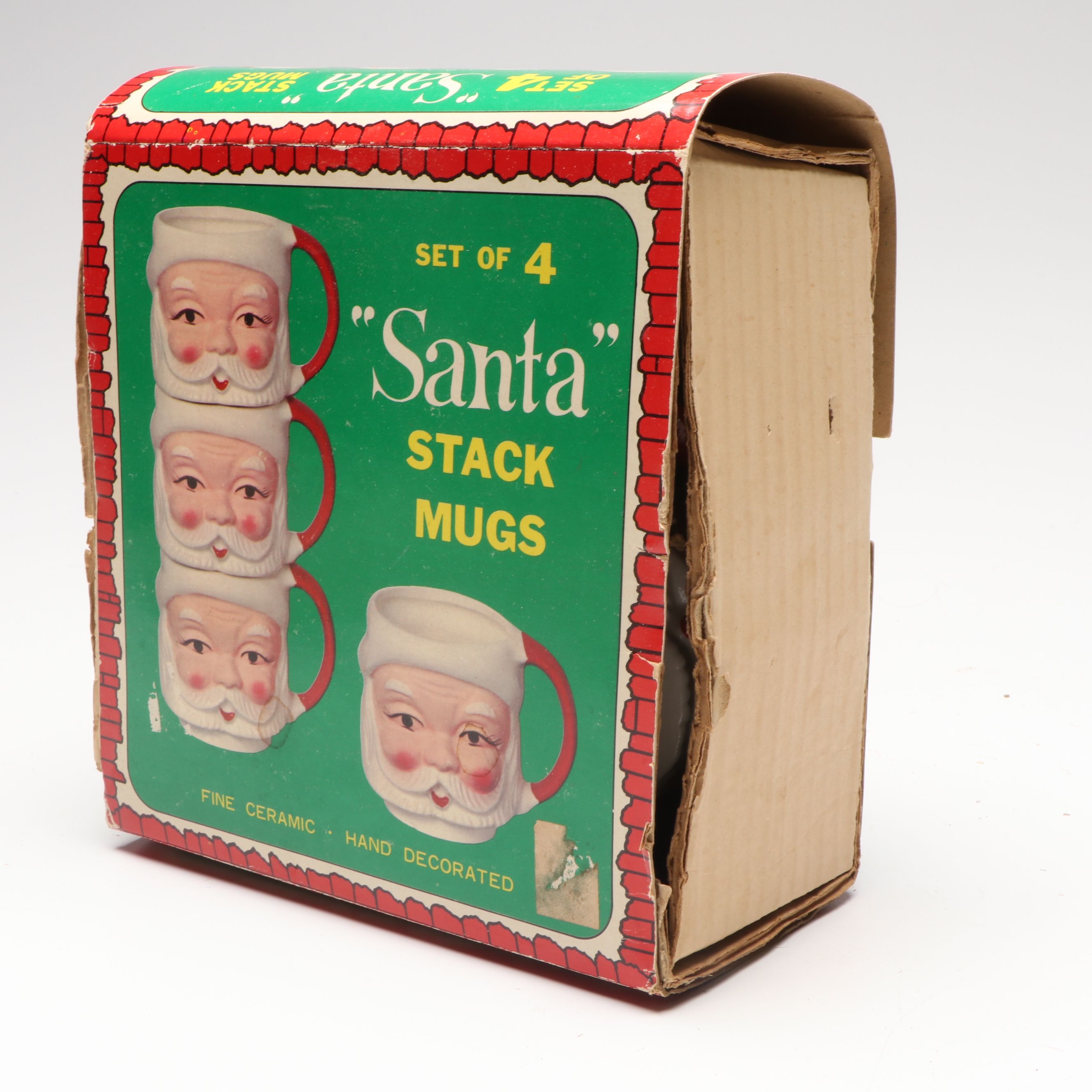 Santa Stacking Mugs, "Walking Santa Musical Toy" and More Ornaments and Décor
