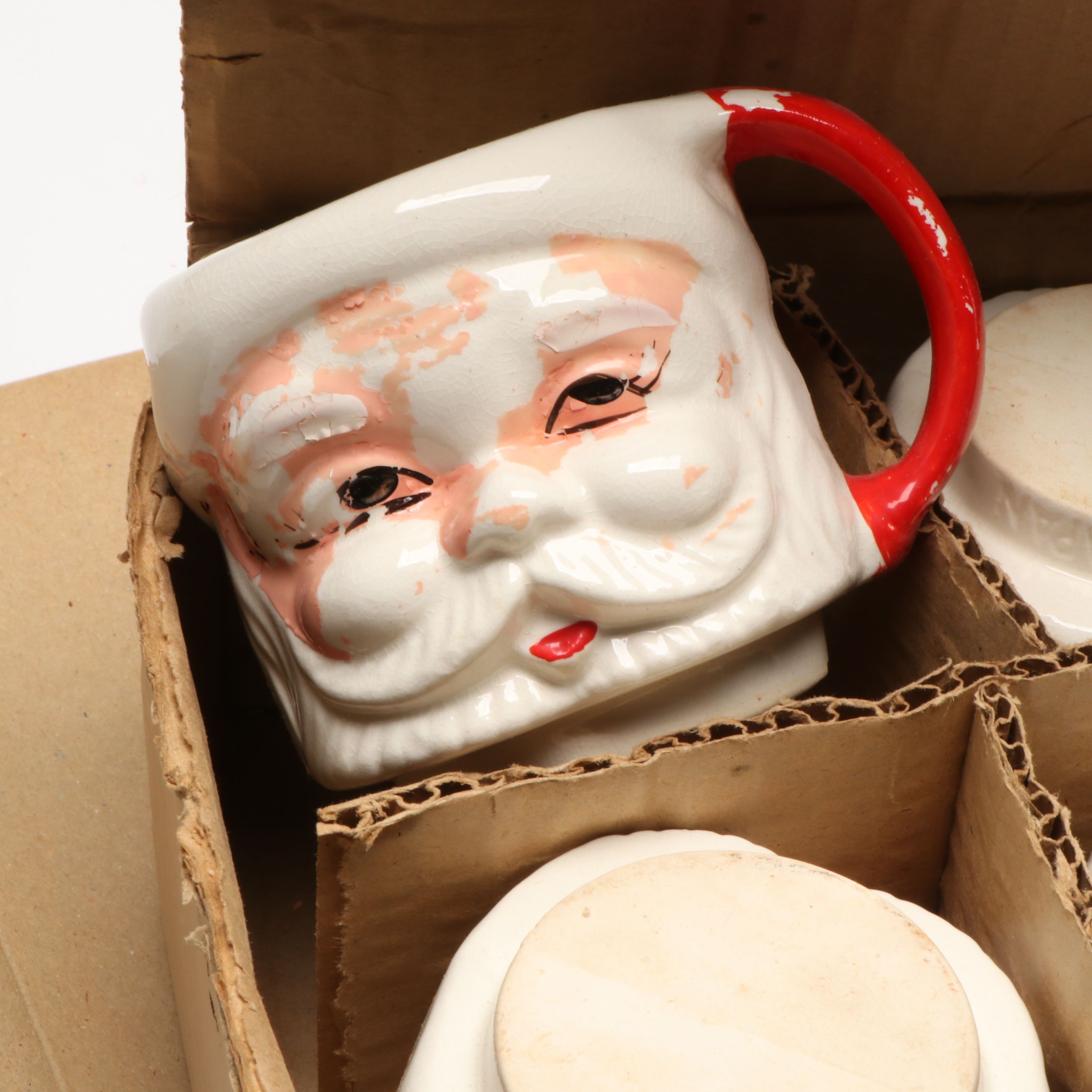 Santa Stacking Mugs, "Walking Santa Musical Toy" and More Ornaments and Décor