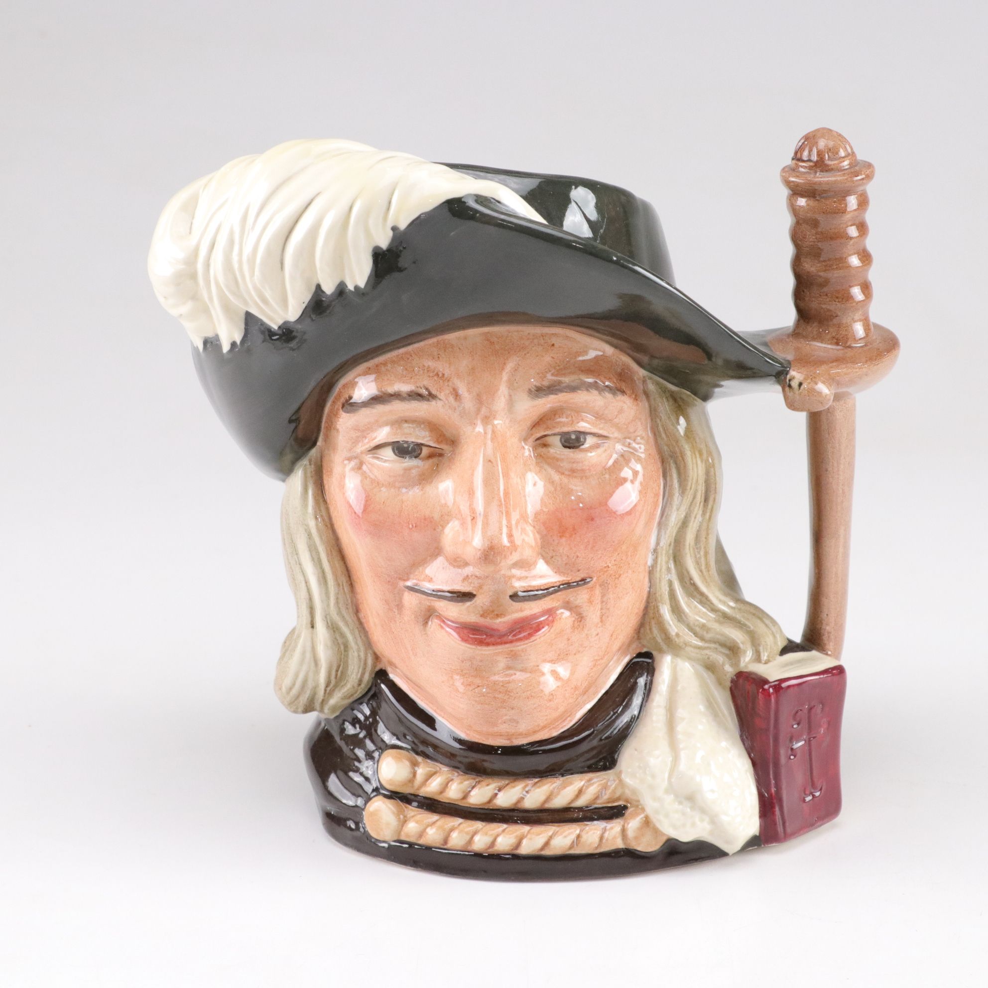 Royal Doulton "Aramis" and "Anne Boleyn" Toby Jugs