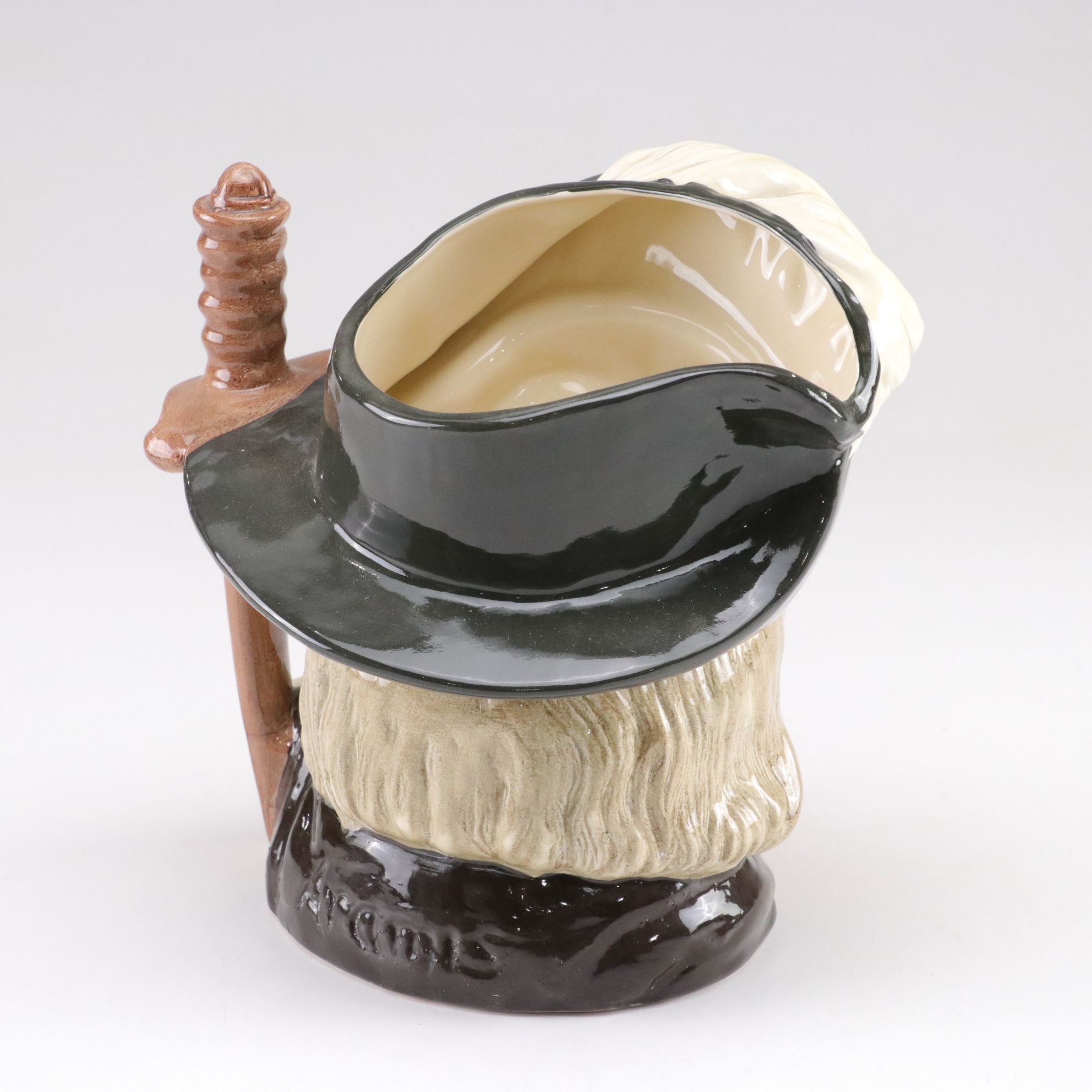 Royal Doulton "Aramis" and "Anne Boleyn" Toby Jugs