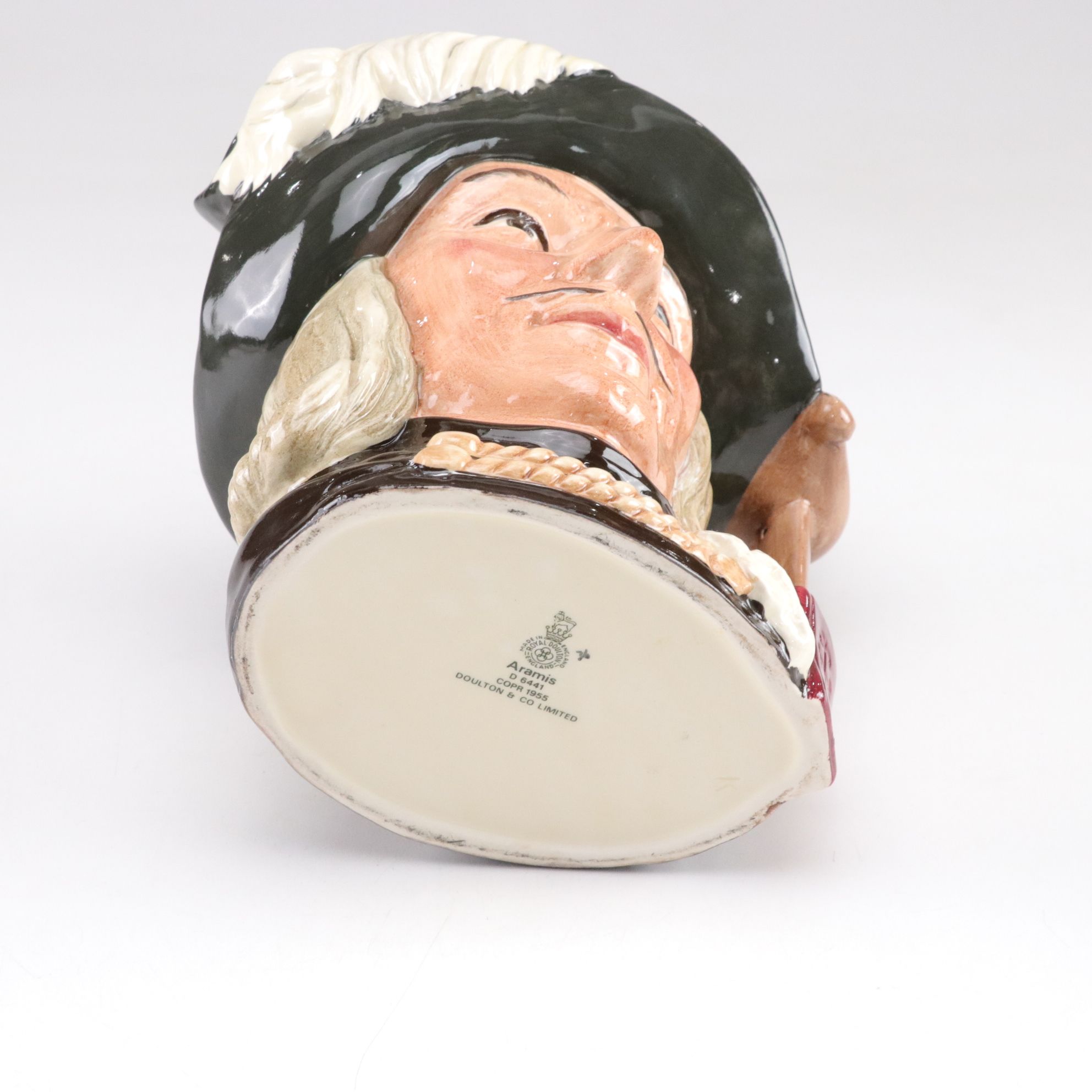 Royal Doulton "Aramis" and "Anne Boleyn" Toby Jugs