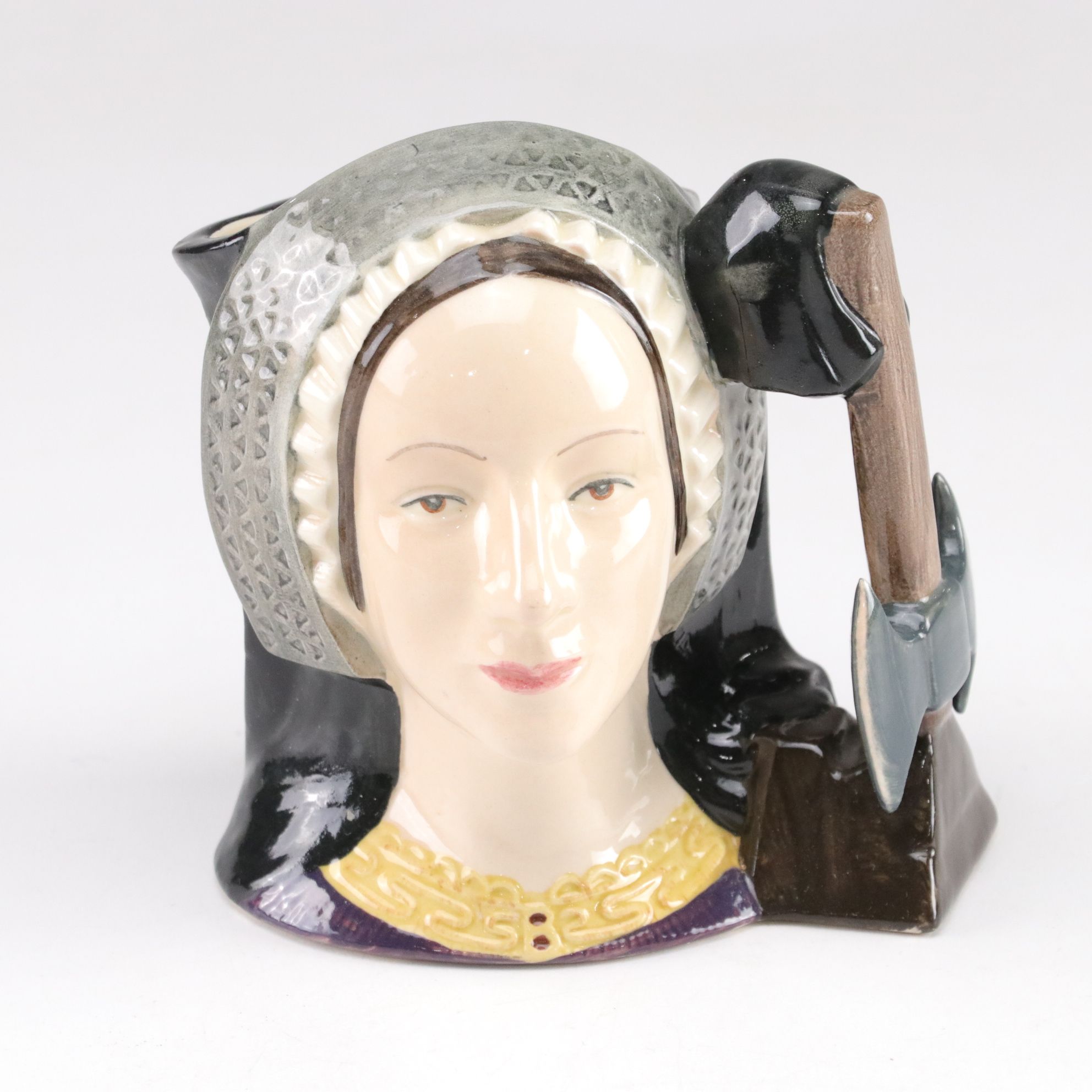 Royal Doulton "Aramis" and "Anne Boleyn" Toby Jugs