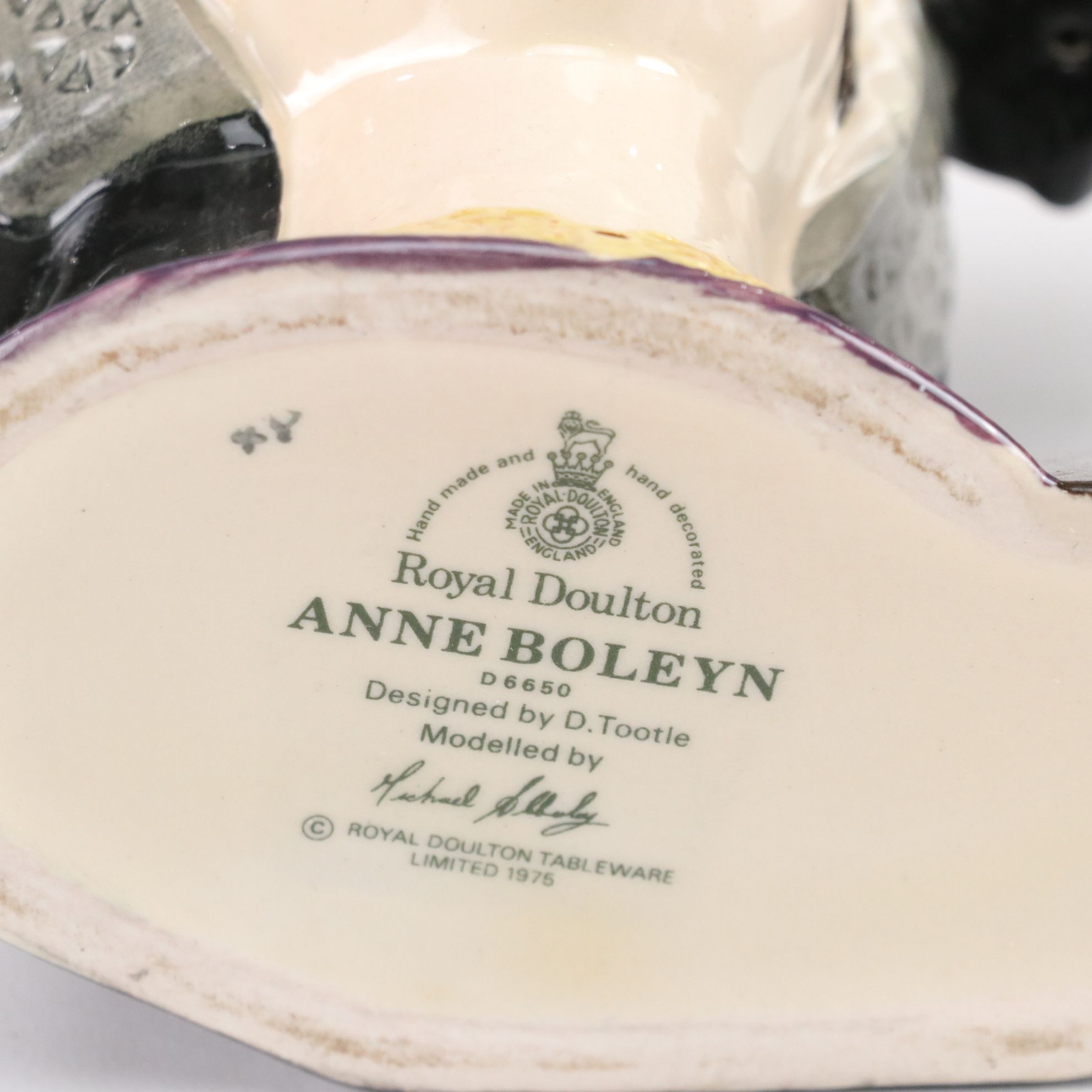 Royal Doulton "Aramis" and "Anne Boleyn" Toby Jugs