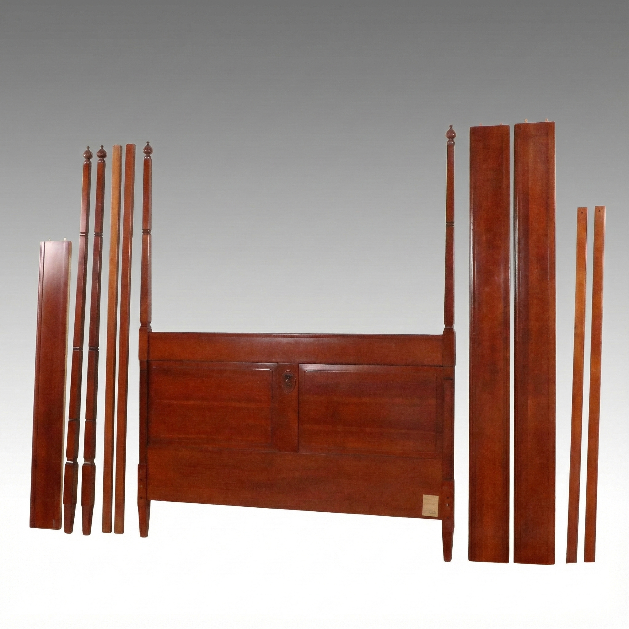 Grange French Neoclassical Style Four-Poster Canopy Bed