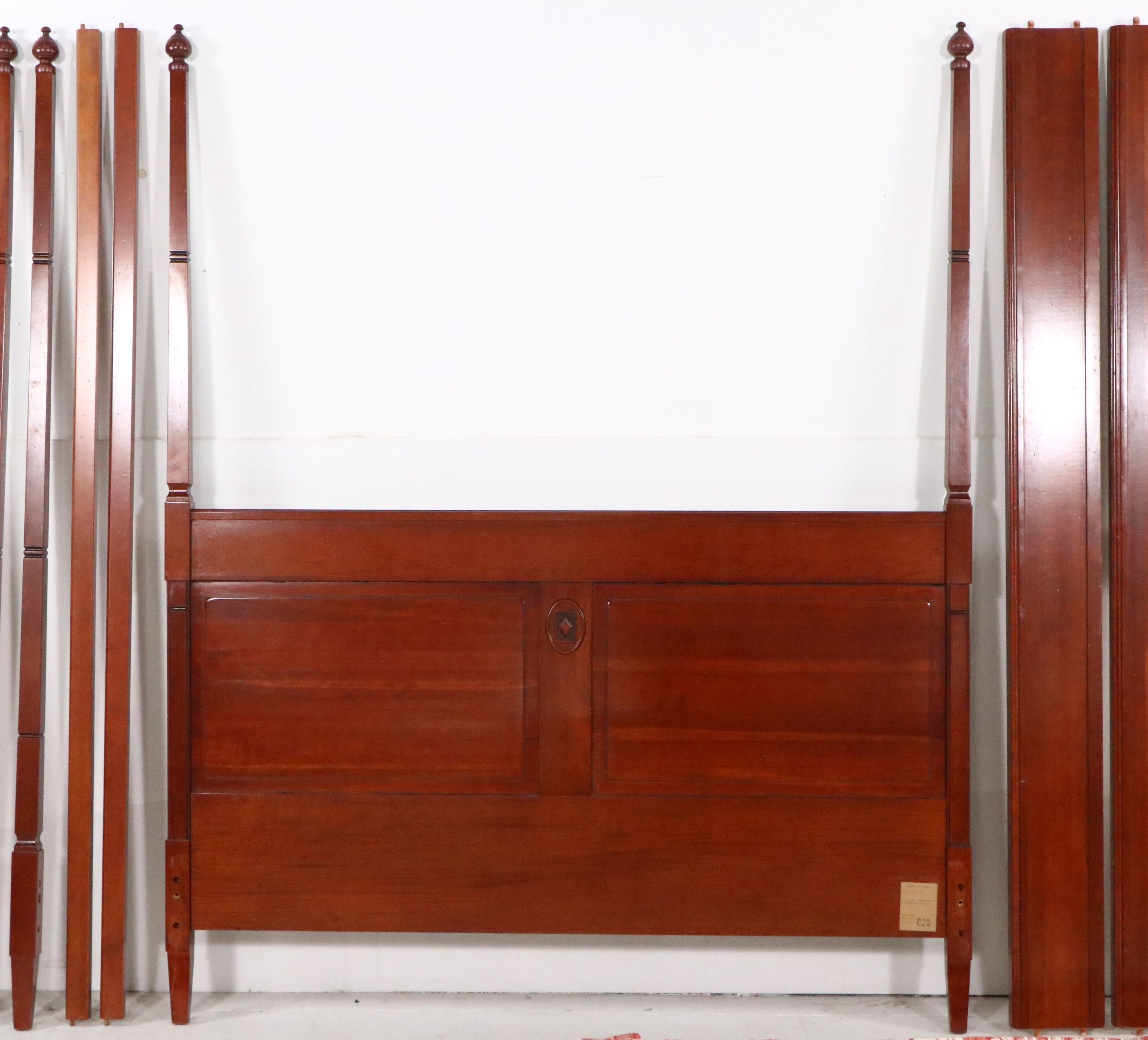 Grange French Neoclassical Style Four-Poster Canopy Bed