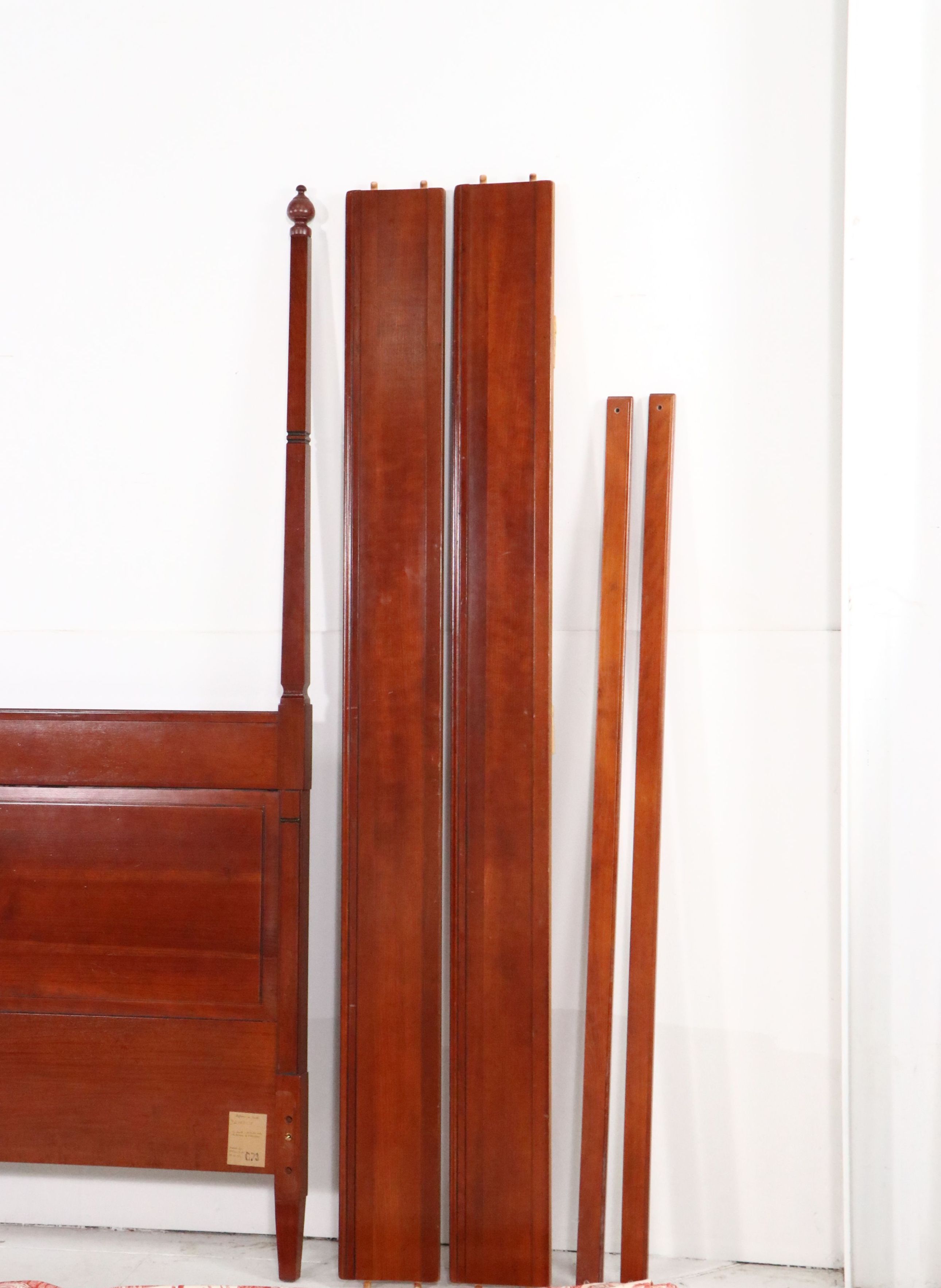 Grange French Neoclassical Style Four-Poster Canopy Bed