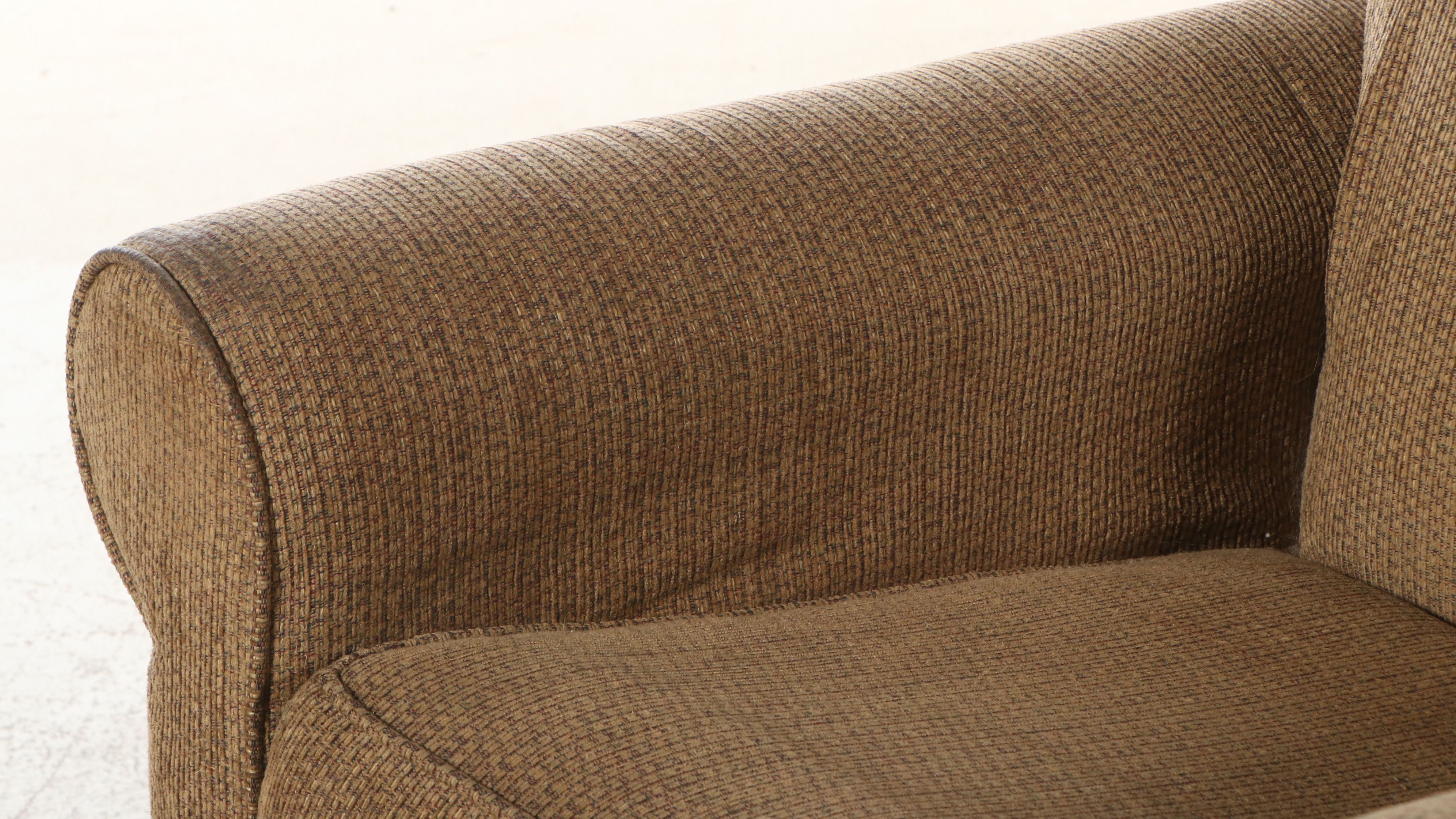 Fabric Upholstered Rocking Armchair