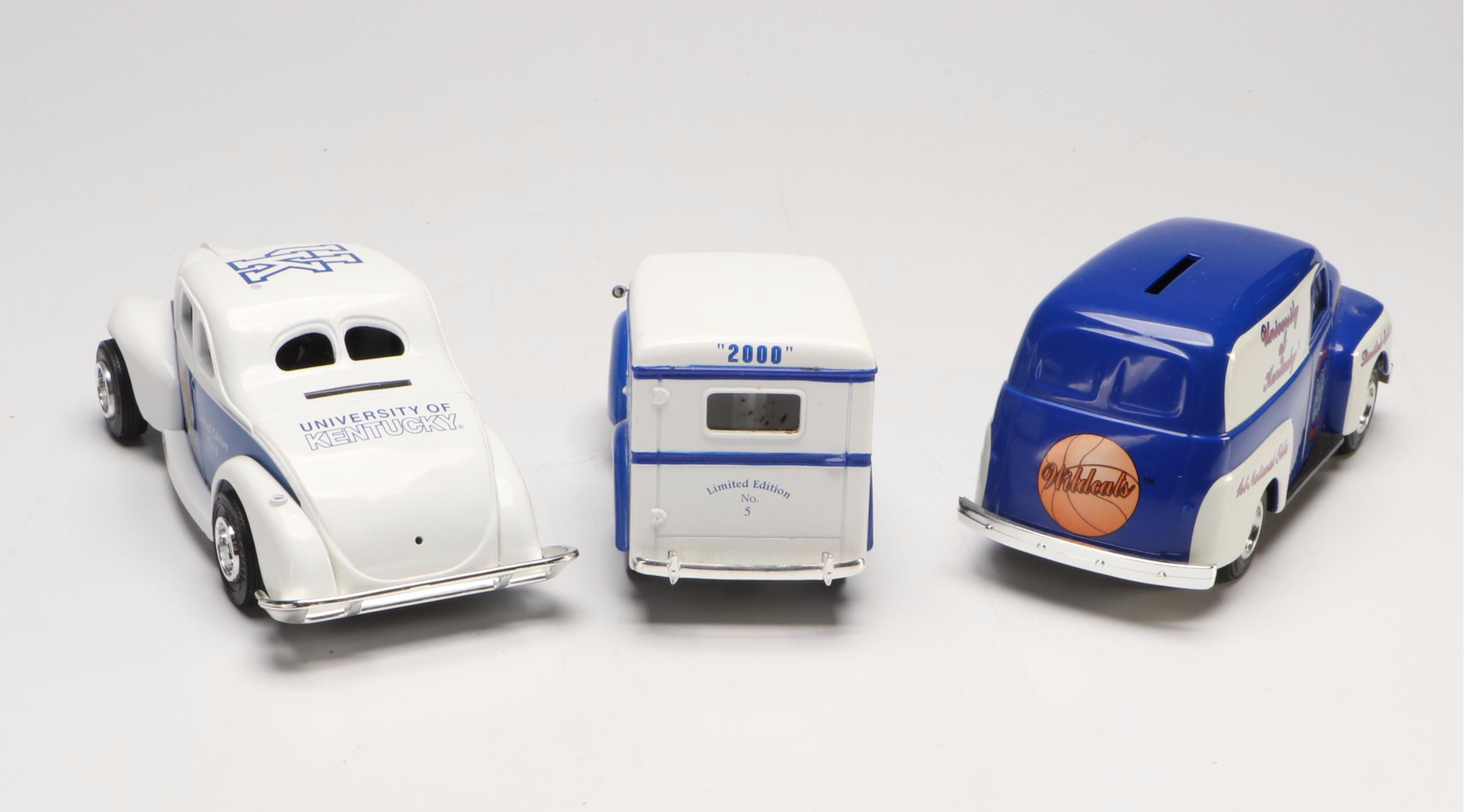 Ertl and Other Commemorative University of Kentucky Wildcats Diecast Cars