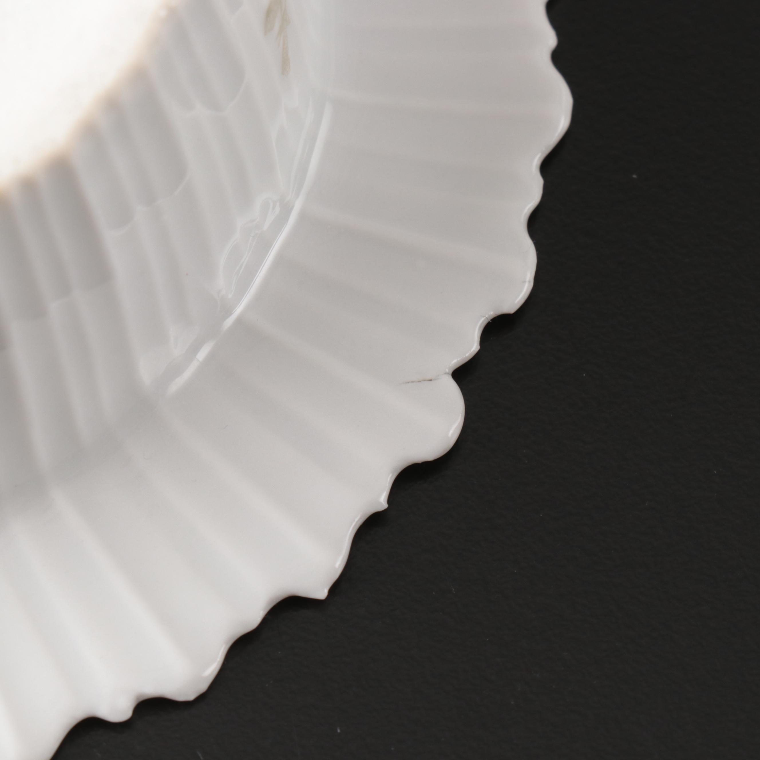 Haviland France and Carter Tielsch Porcelain Floral Dinnerware with Gilt Accents