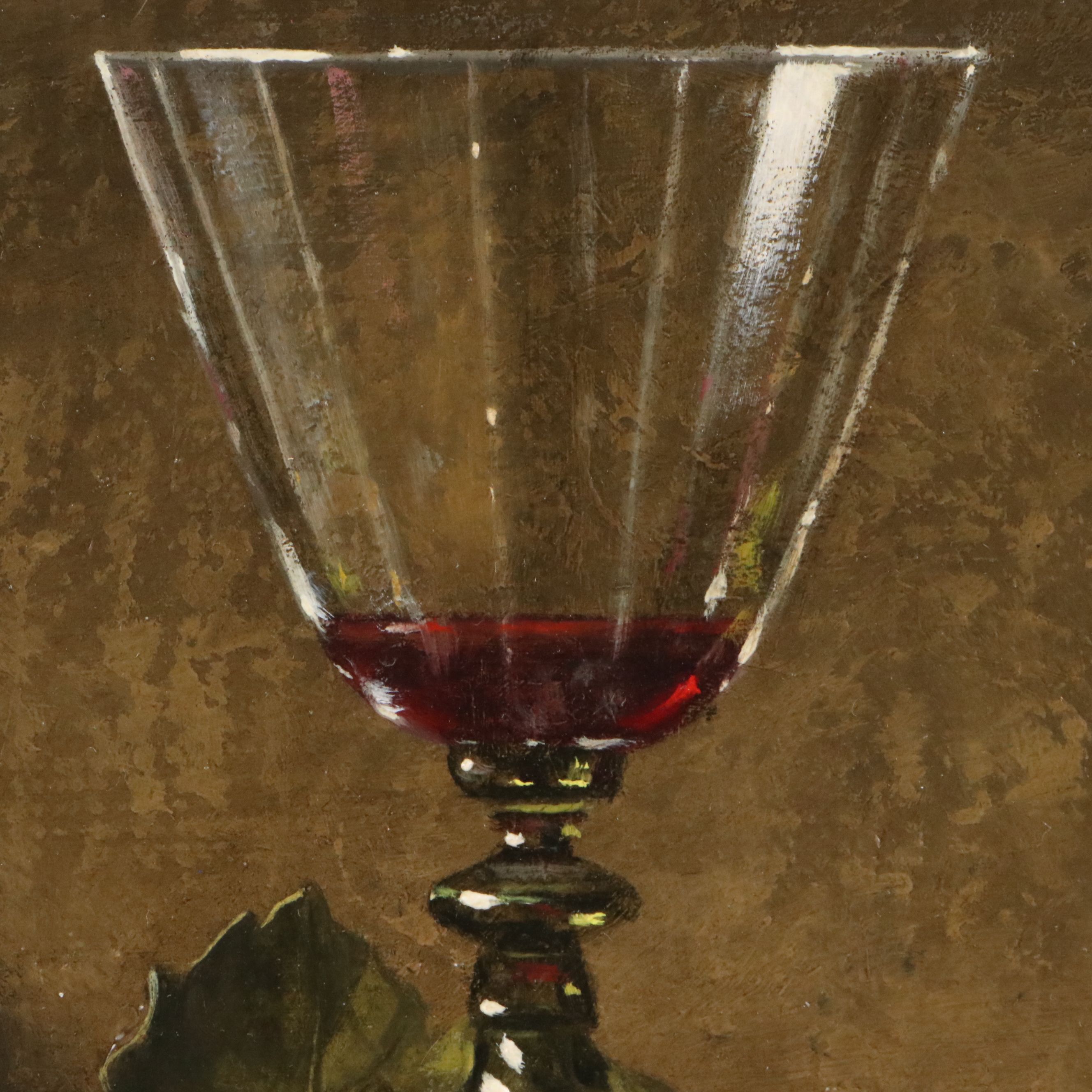 Mark Petitt Fruit Still Life Oil Painting, 1993