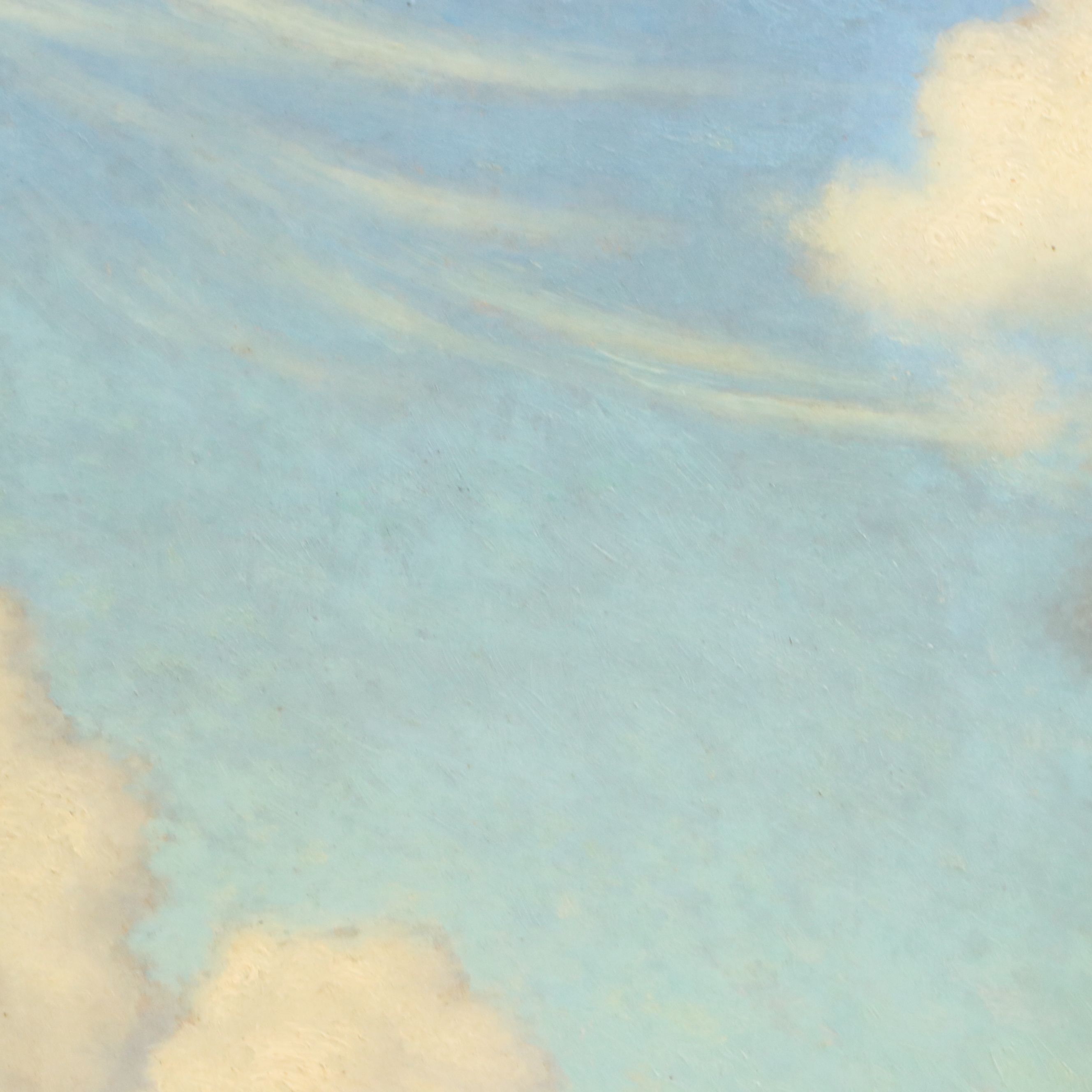 James Longacre Wood Lake Landscape Oil Painting, Circa 1920