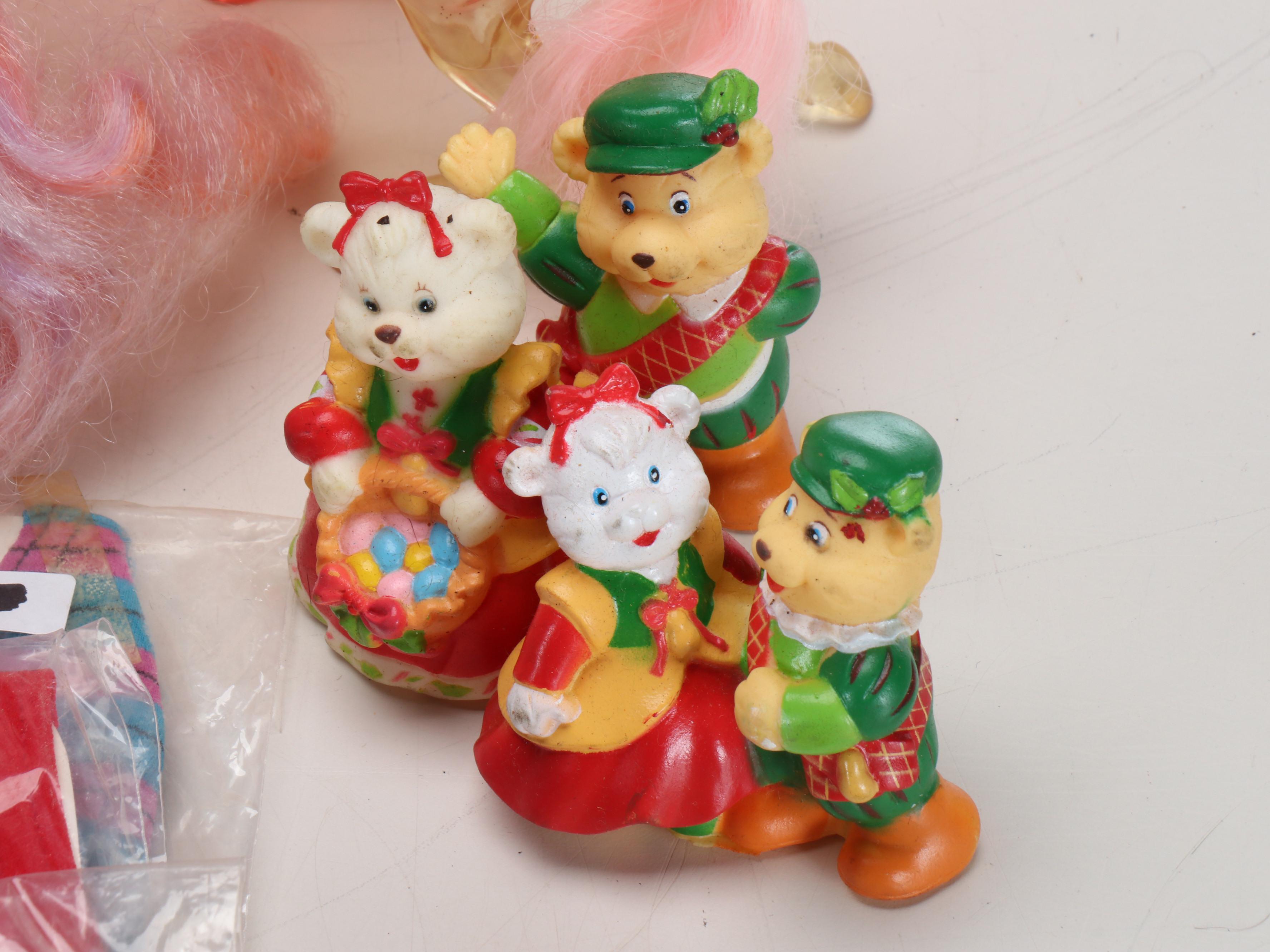 Porcelain Cabbage Patch Doll, Tomy "Get Along Gang", and More Vintage Toys