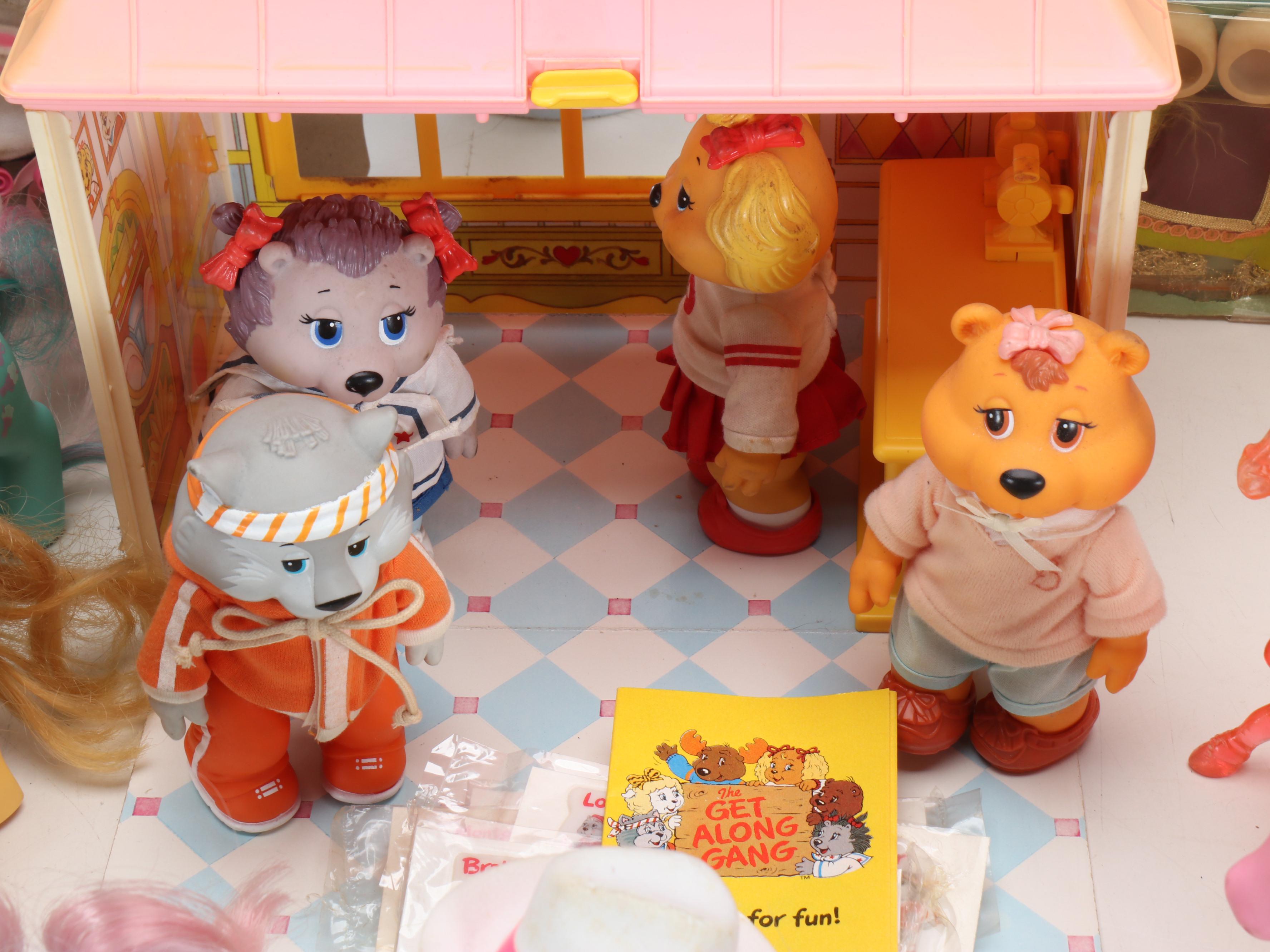 Porcelain Cabbage Patch Doll, Tomy "Get Along Gang", and More Vintage Toys