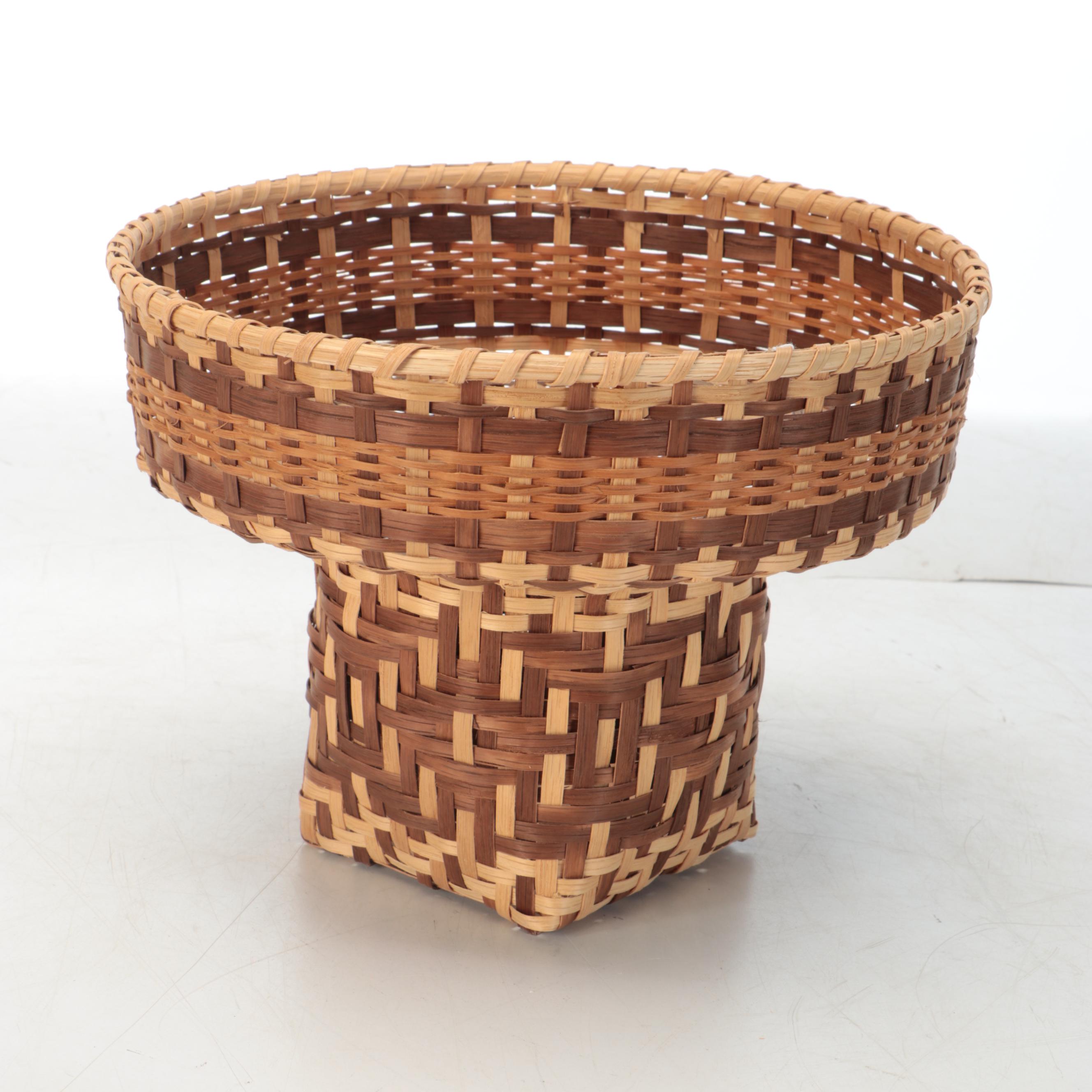 Mattie Panther Cherokee Artisan Crafted Basket