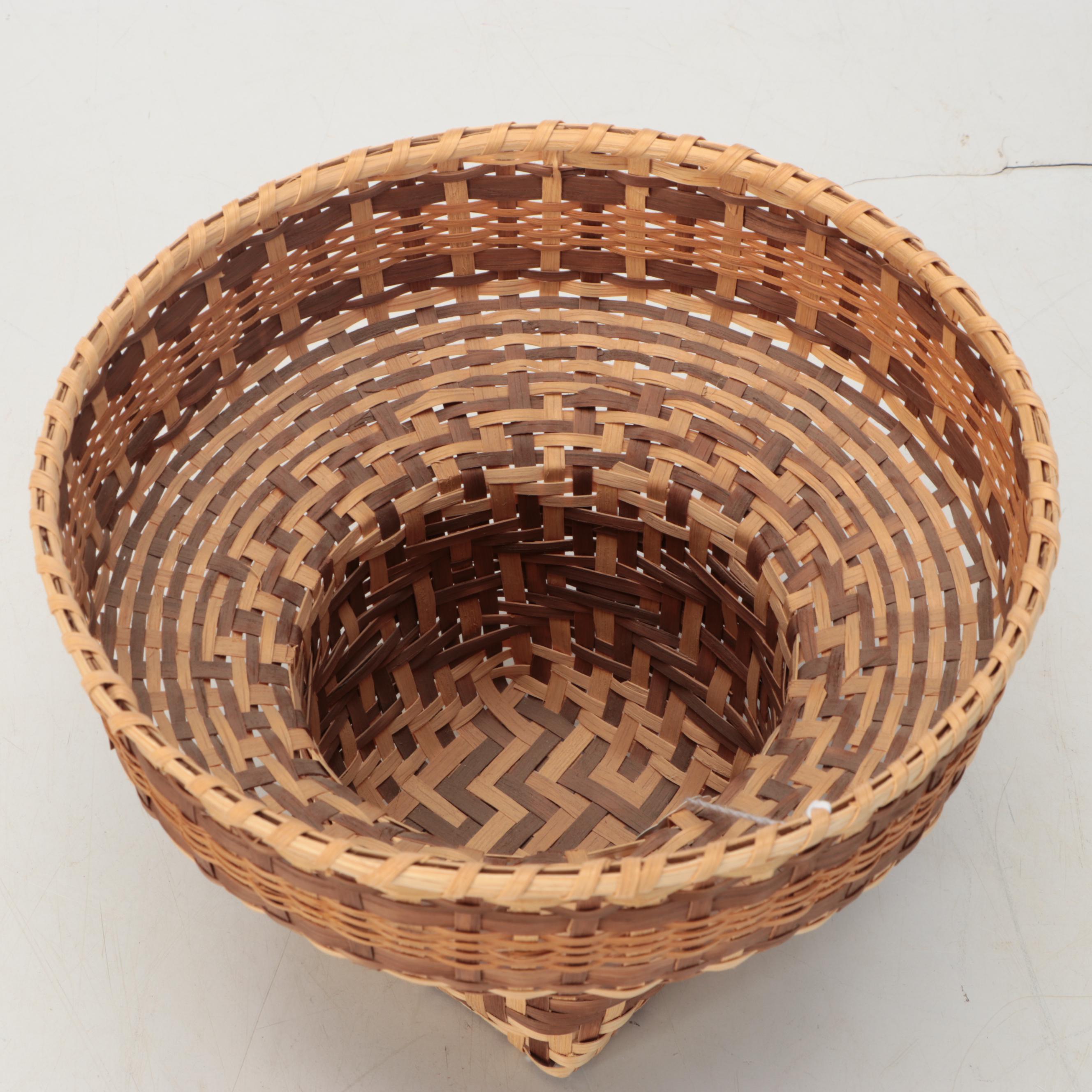 Mattie Panther Cherokee Artisan Crafted Basket