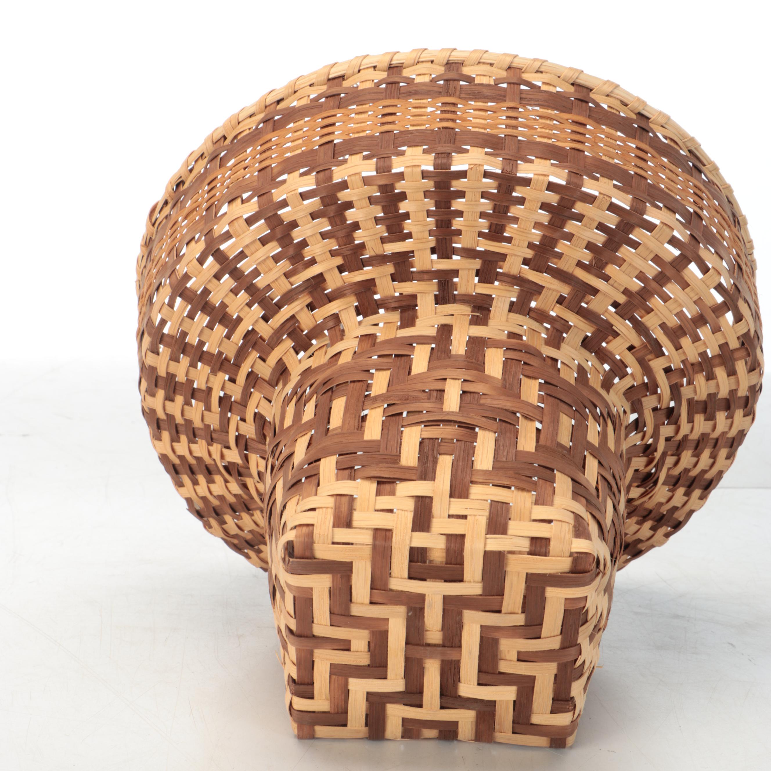 Mattie Panther Cherokee Artisan Crafted Basket