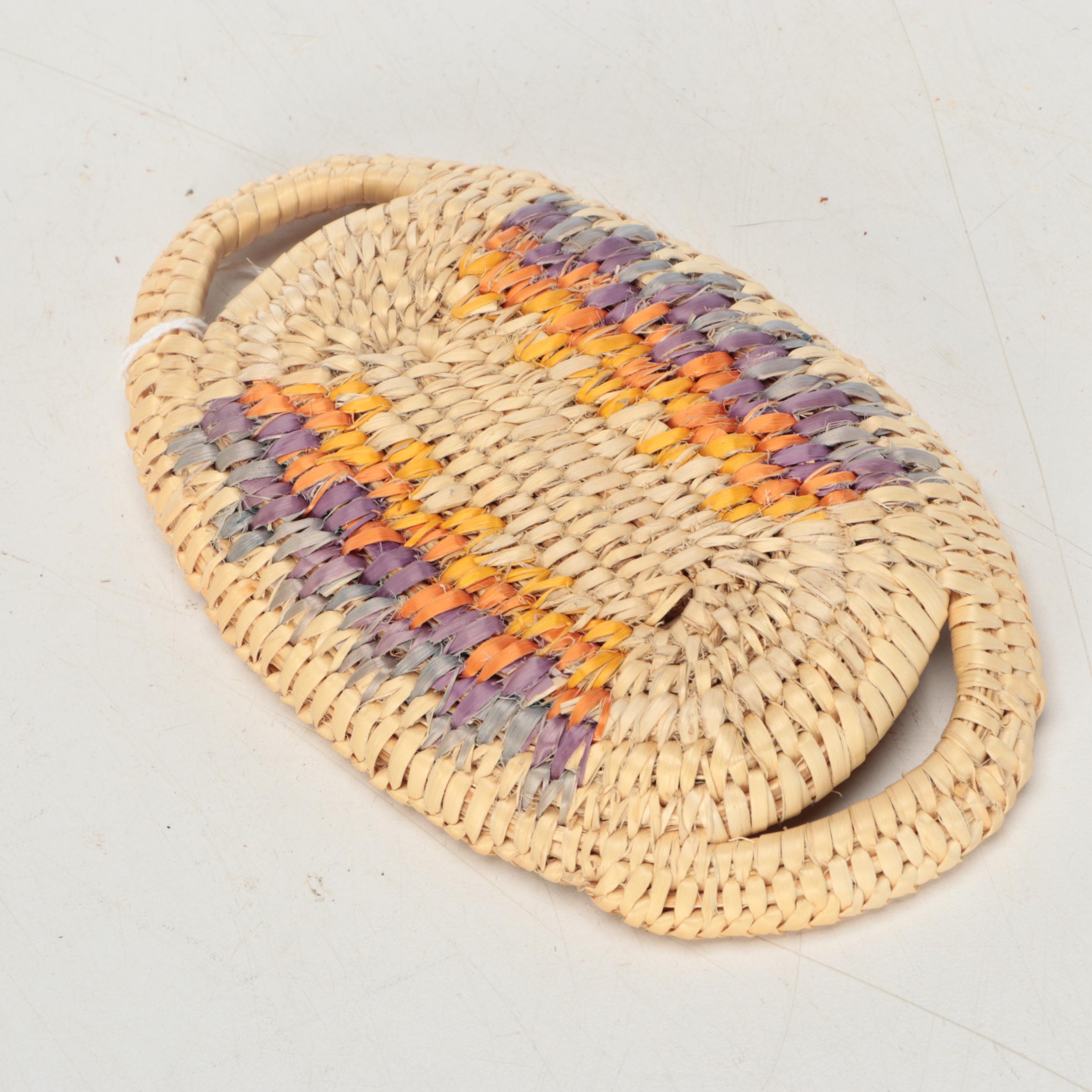 Apache Artisan Crafted Willow Basket Trays