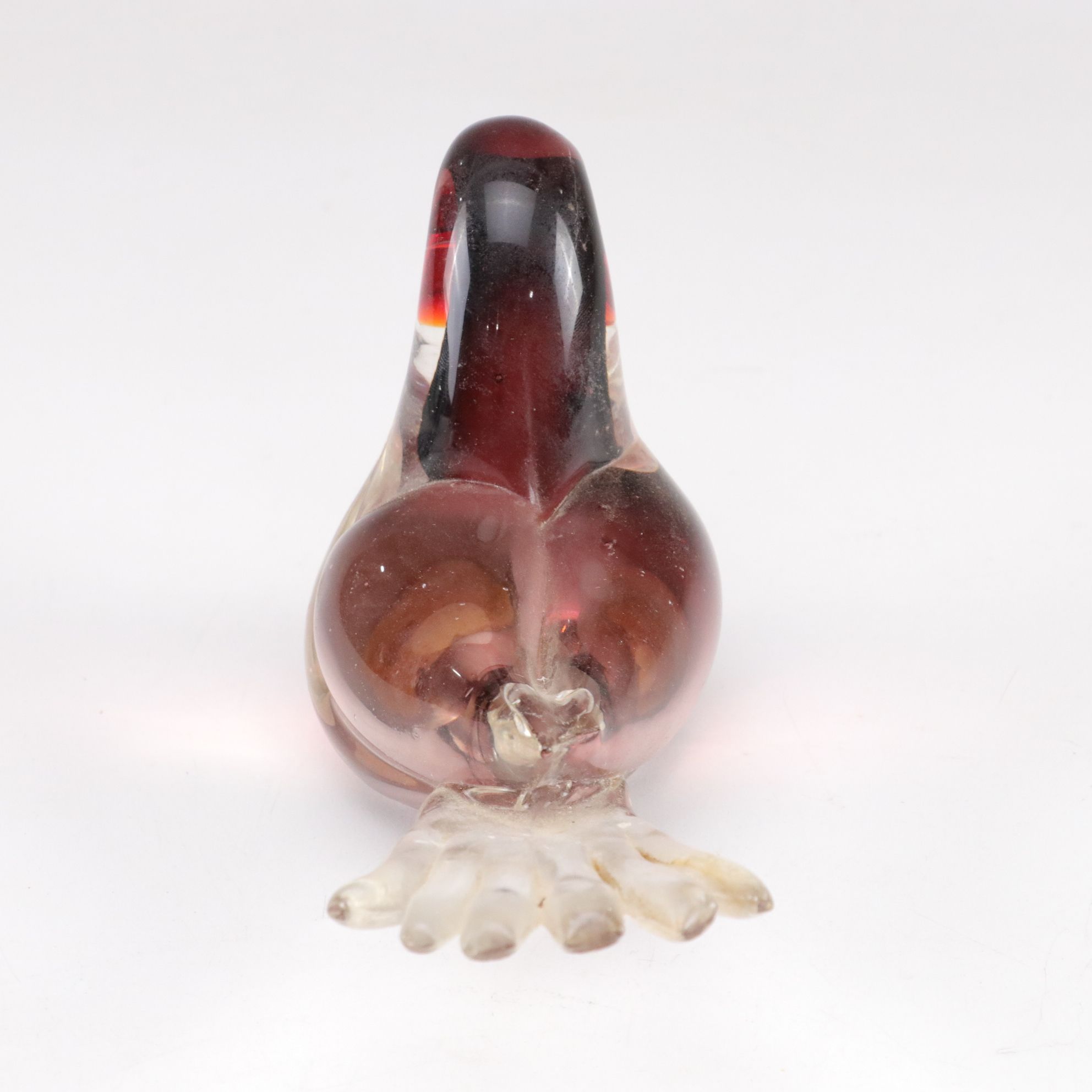 Murano Italian Art Glass Bird, 1970s