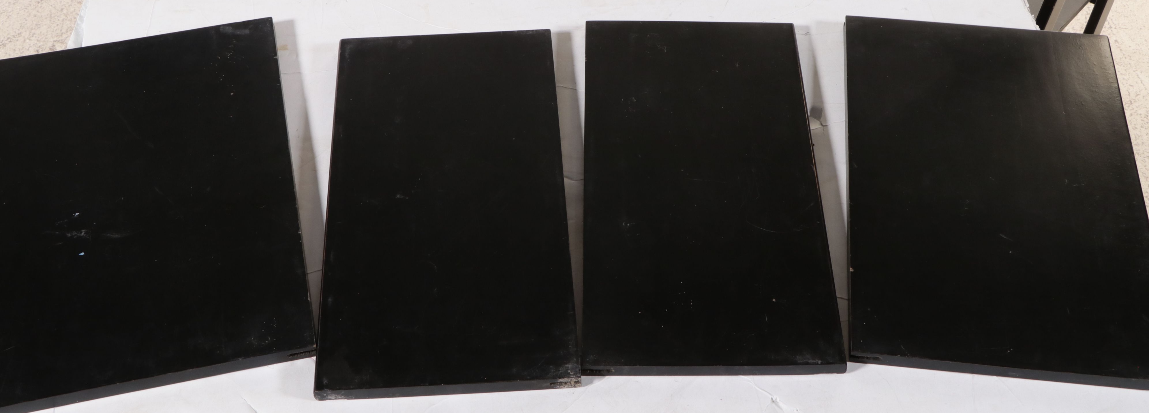 Contemporary Wooden Ladder-Shaped Shelves