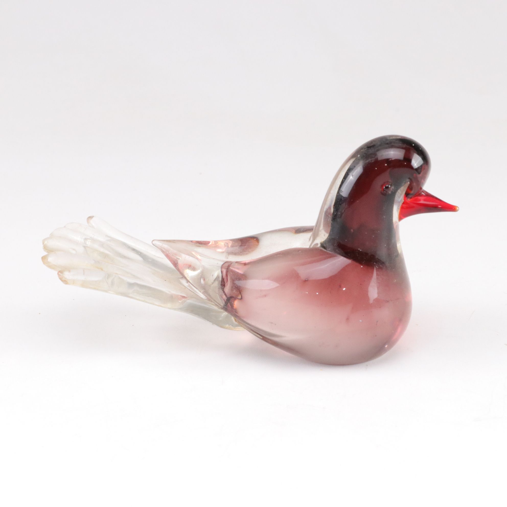 Murano Italian Art Glass Bird, 1970s