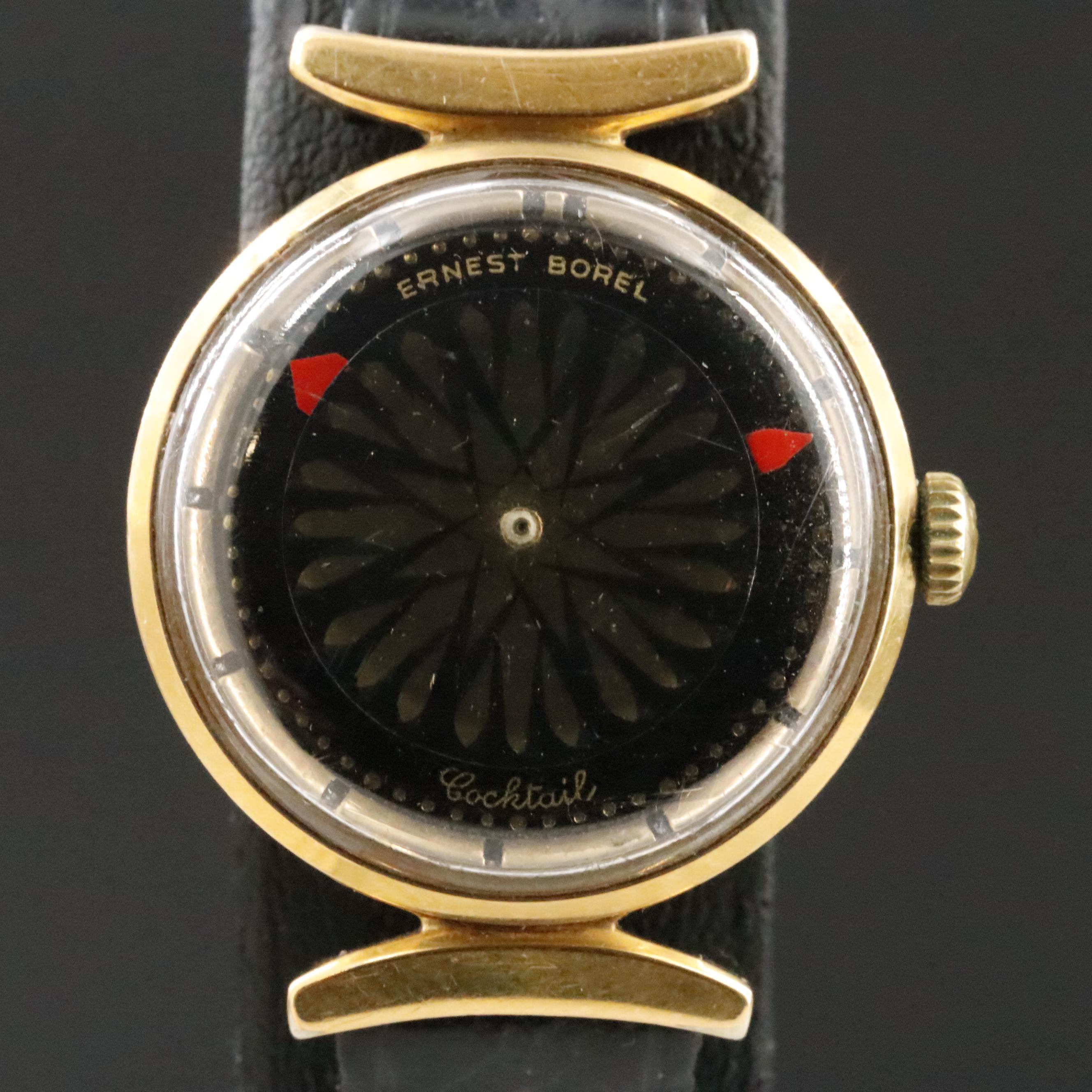 Ernest Borel Swiss Kaleidescope Cocktail Watch