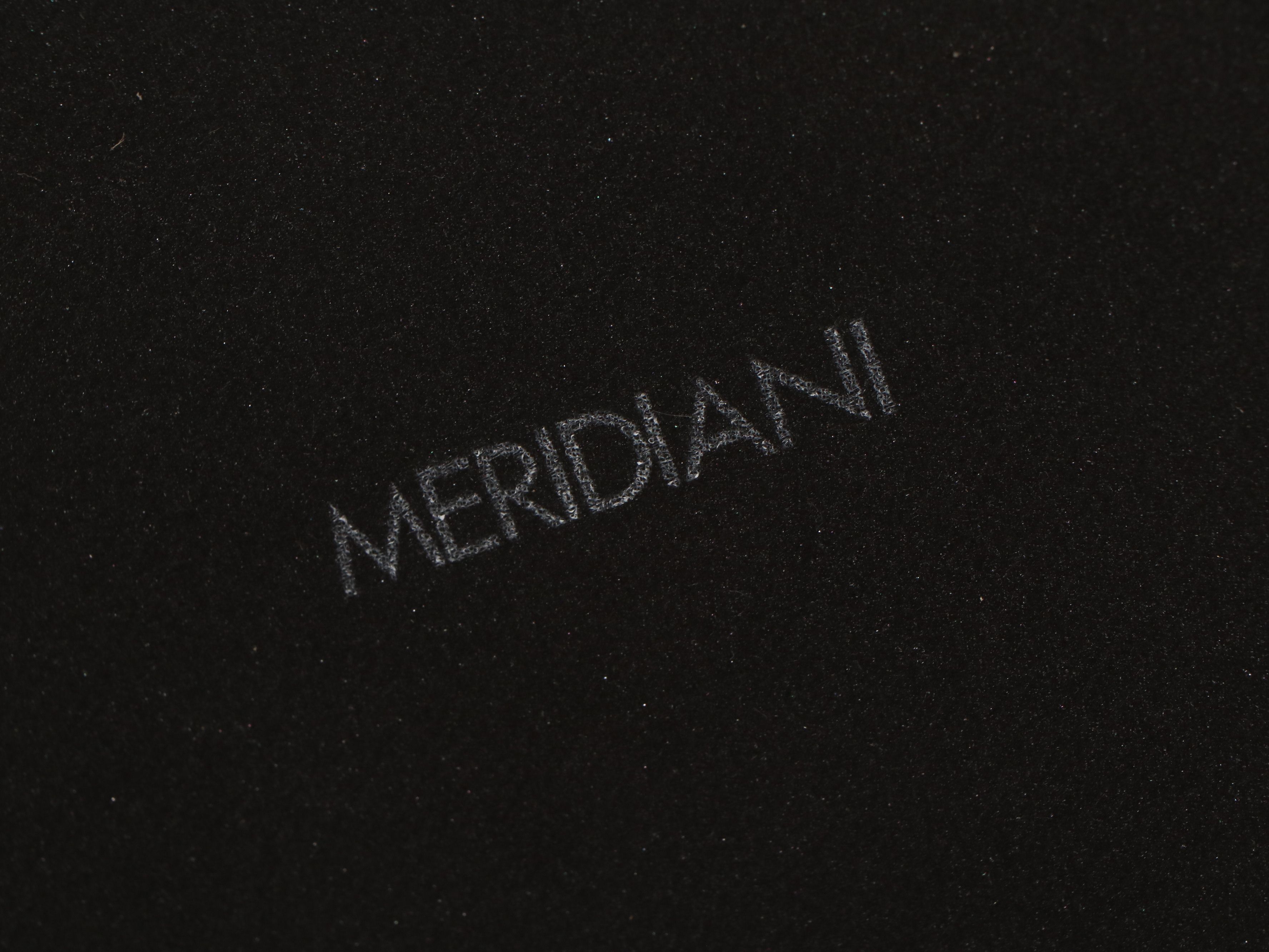 Meridiani Chenille Upholstered Sectional Sofa with Ottoman