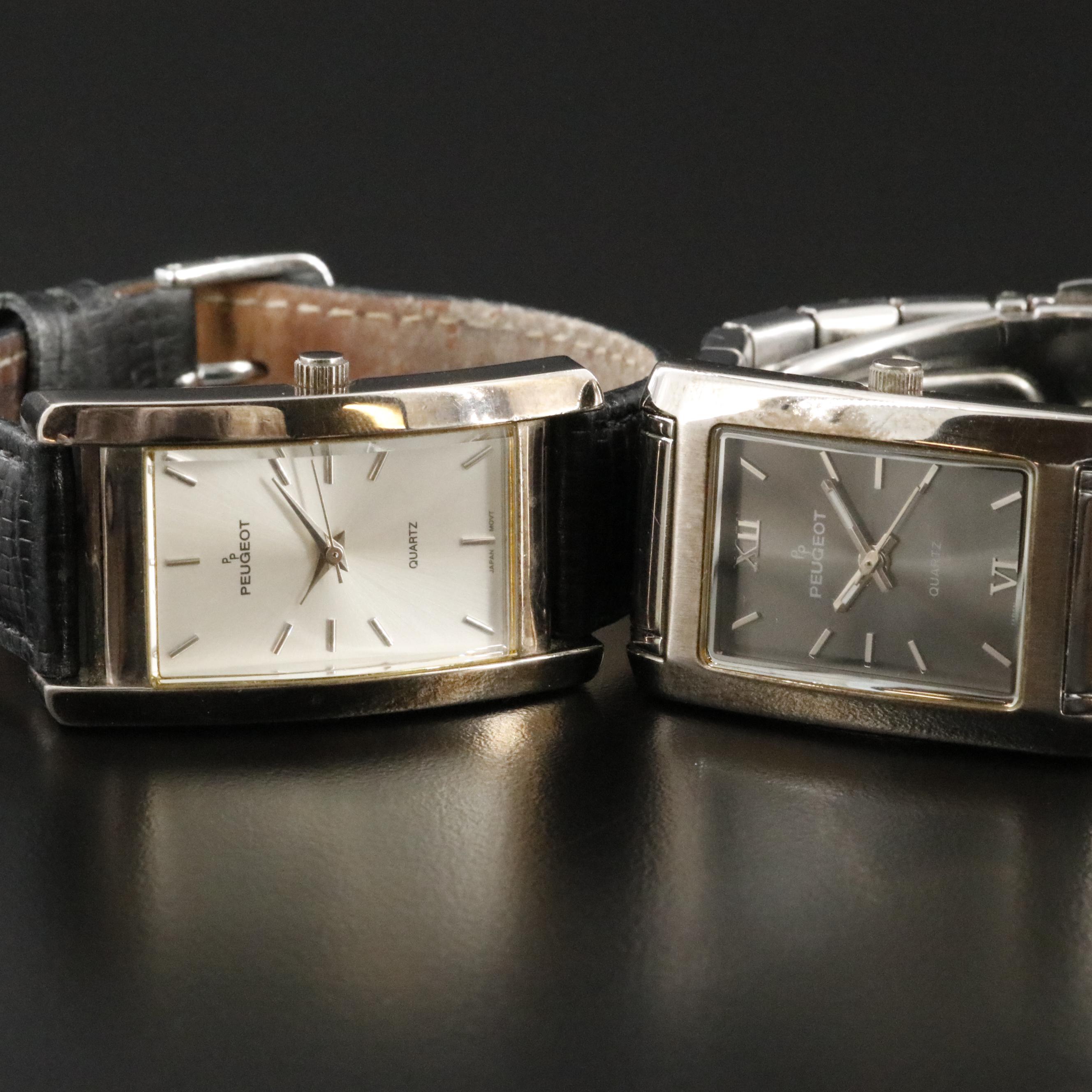 Peugeot Tank Quartz Watches