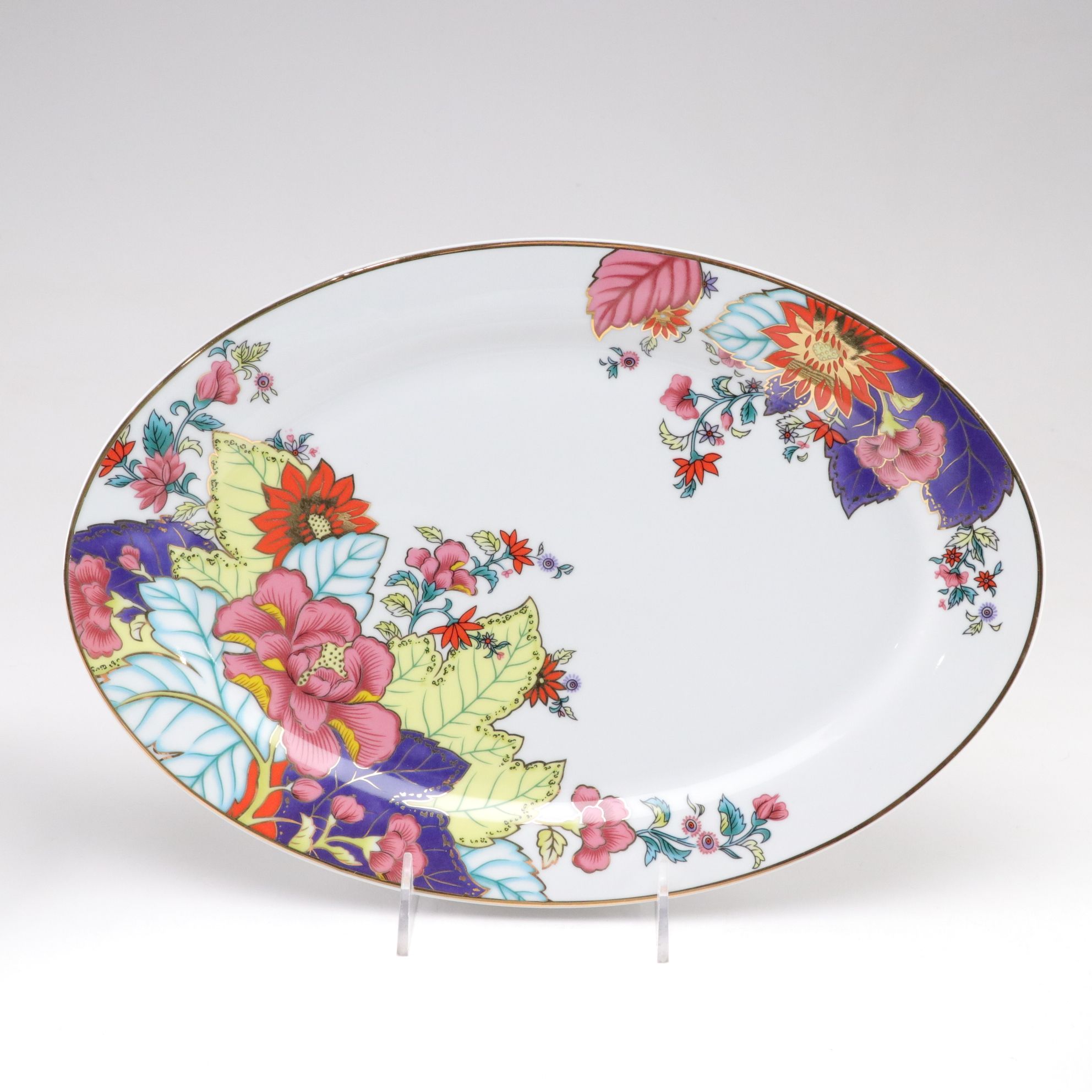 Imperial Leaf China Dinnerware Set for Eight with Serveware and More