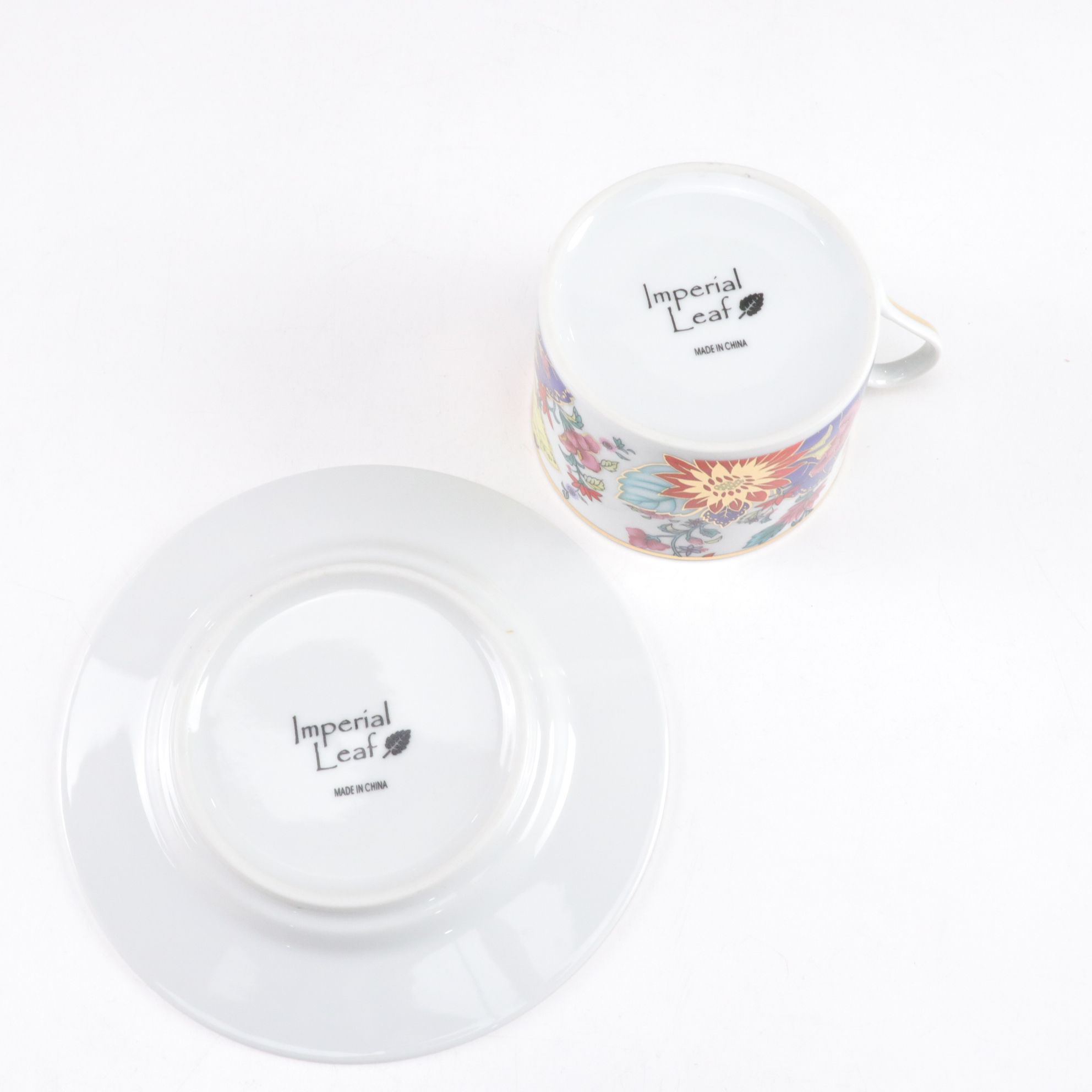 Imperial Leaf China Dinnerware Set for Eight with Serveware and More