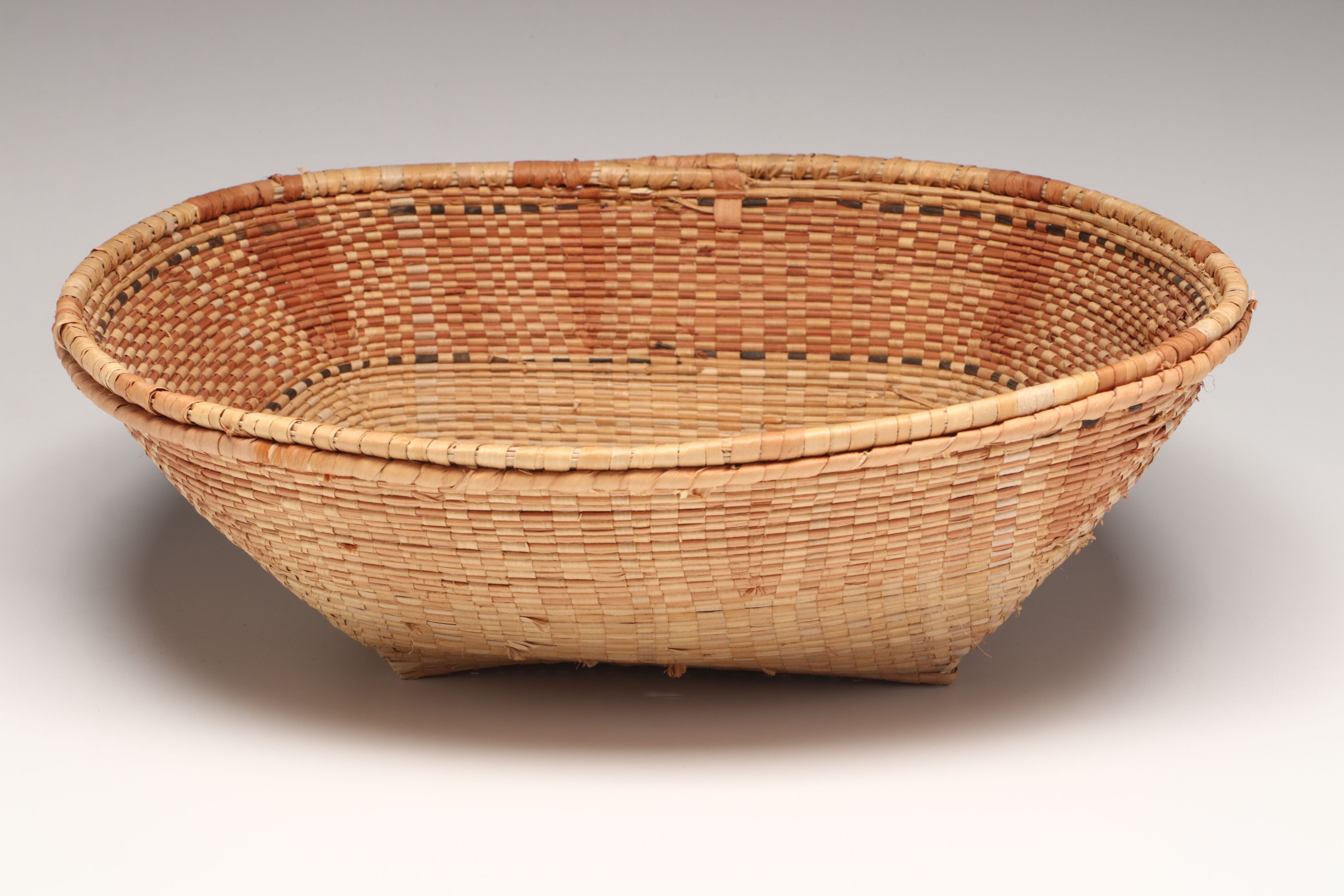Burkinabé Handwoven Reed Lobi Baskets