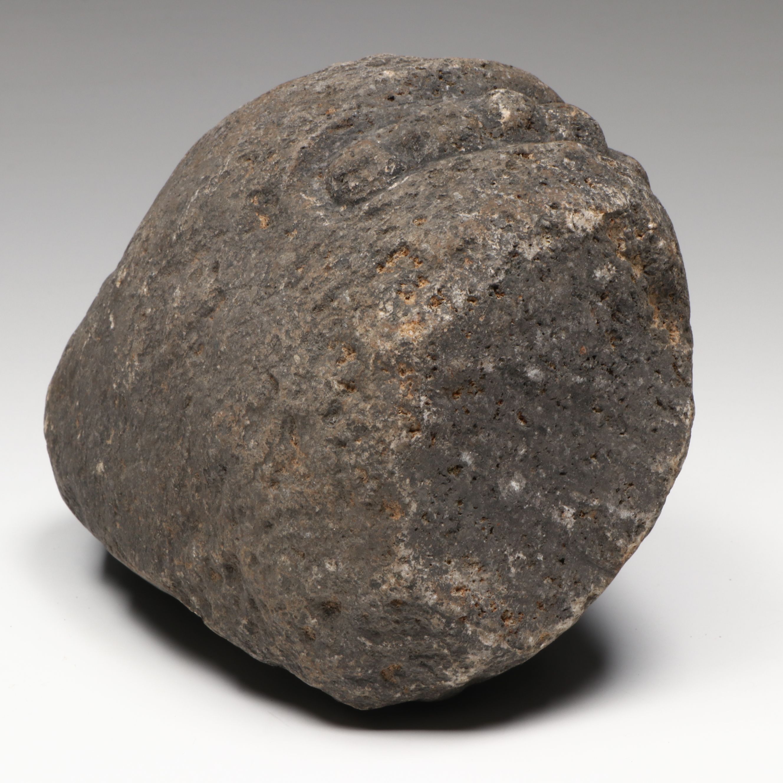 Mesoamerican Volcanic Stone "Mictlāntēcutli" Skull