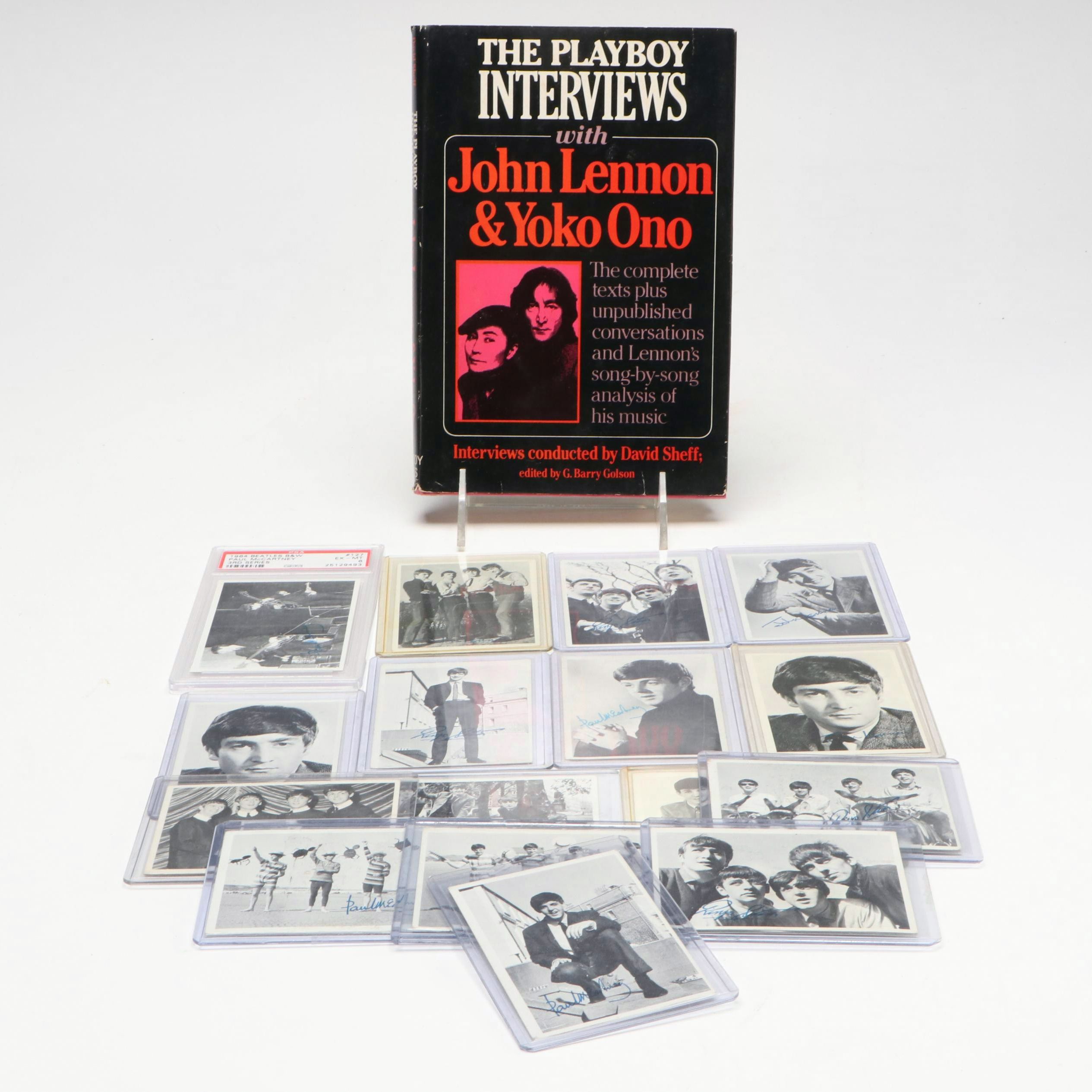 Topps Beatles Trading Cards with "The Playboy Interviews" Book