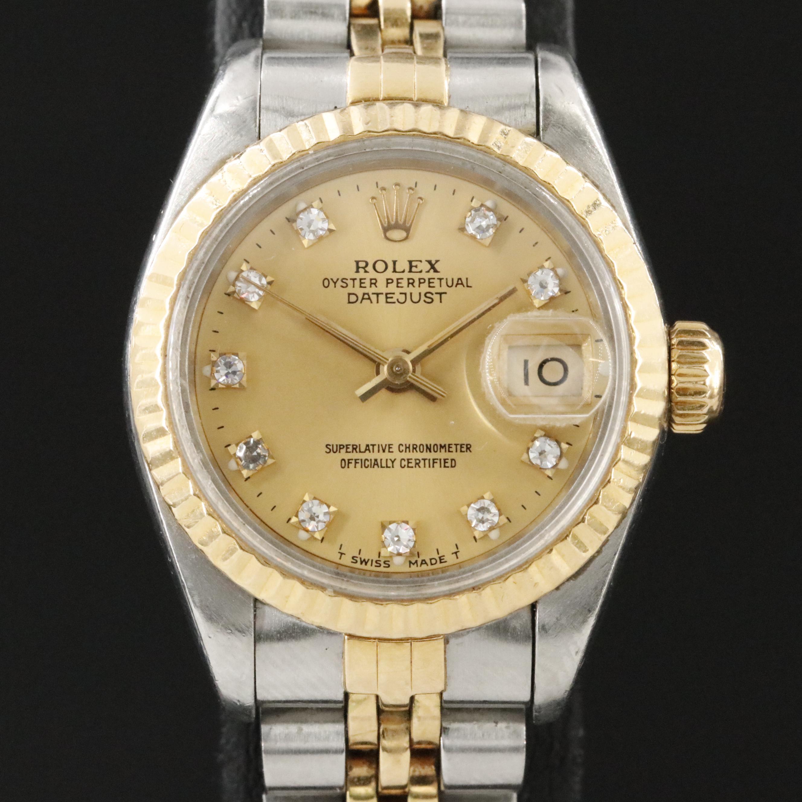 Rolex Datejust 69173 Vintage Watch c.1991