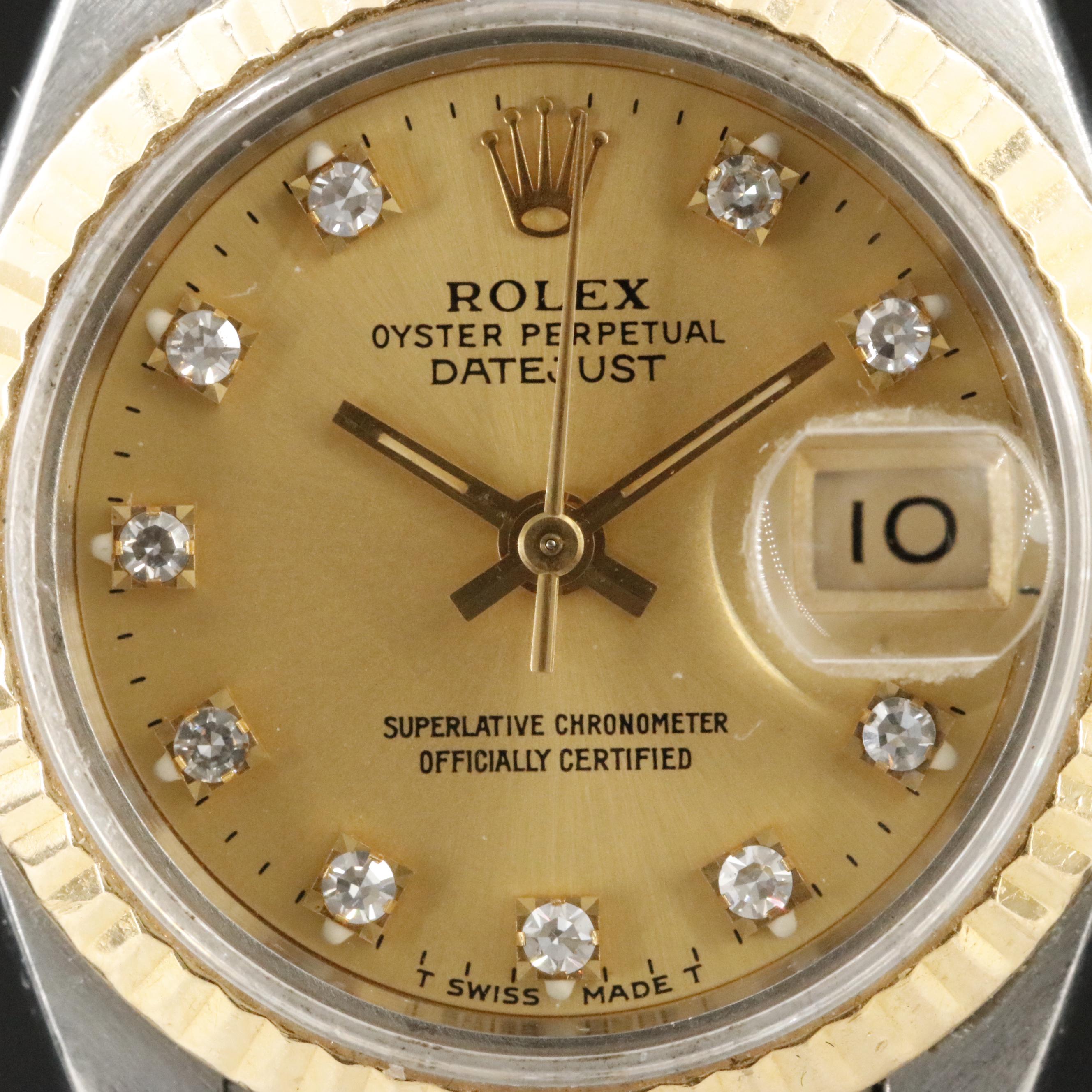 Rolex Datejust 69173 Vintage Watch c.1991
