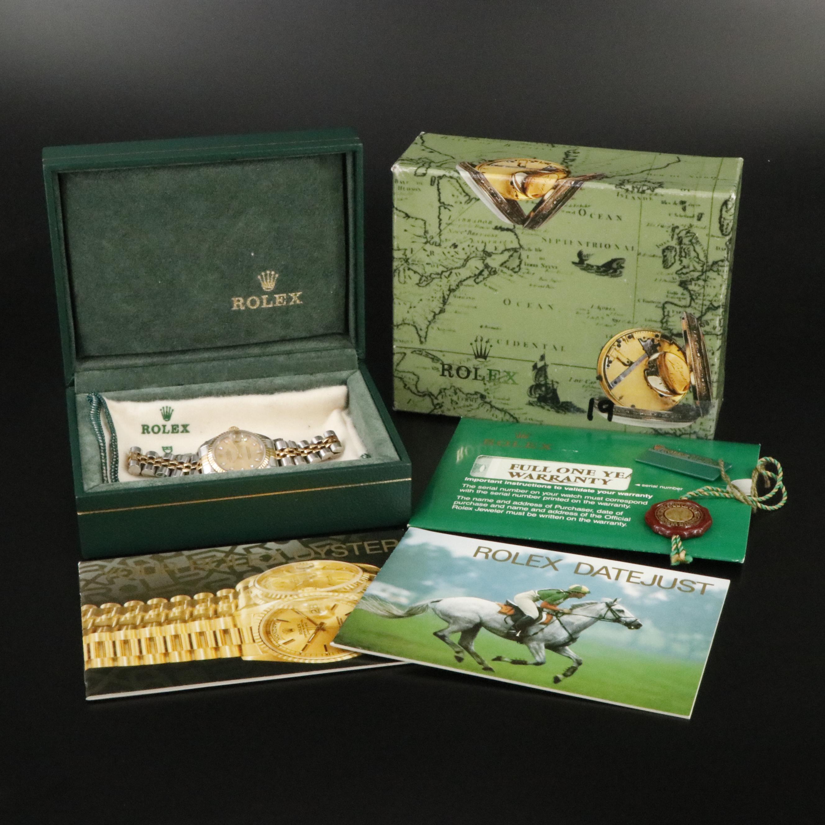 Rolex Datejust 69173 Vintage Watch c.1991