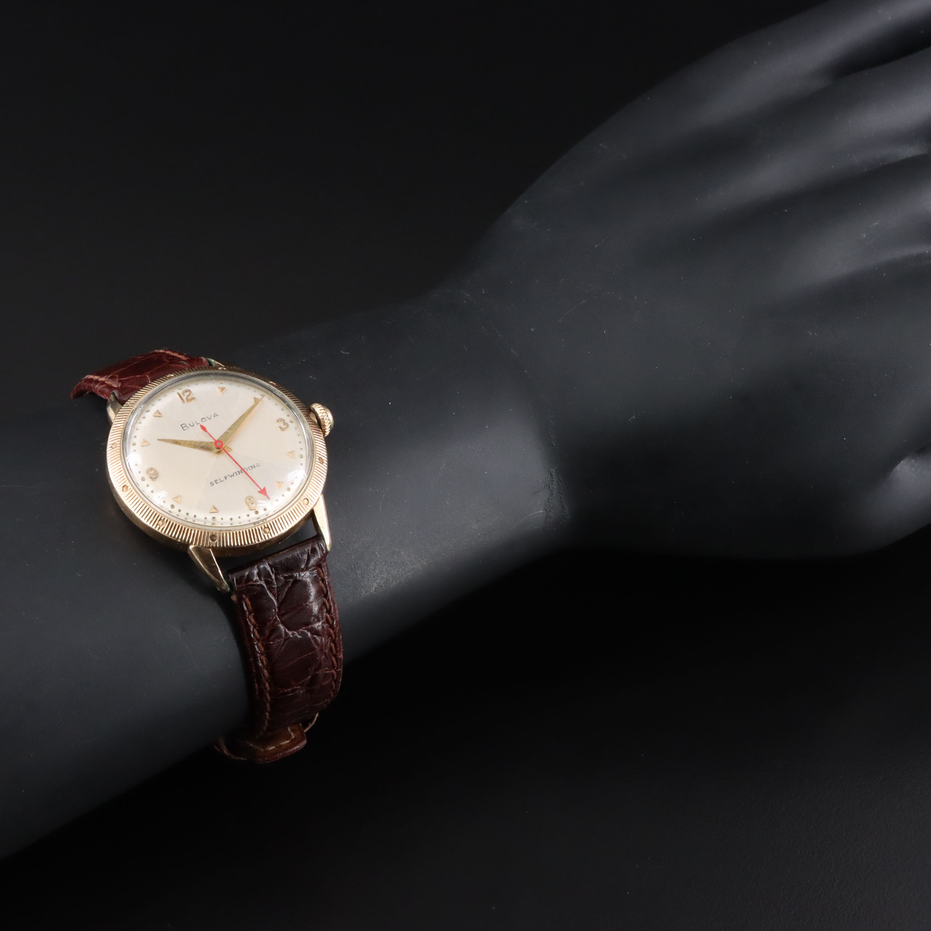 Bulova Hayward Gold Filled Self Winding Watch