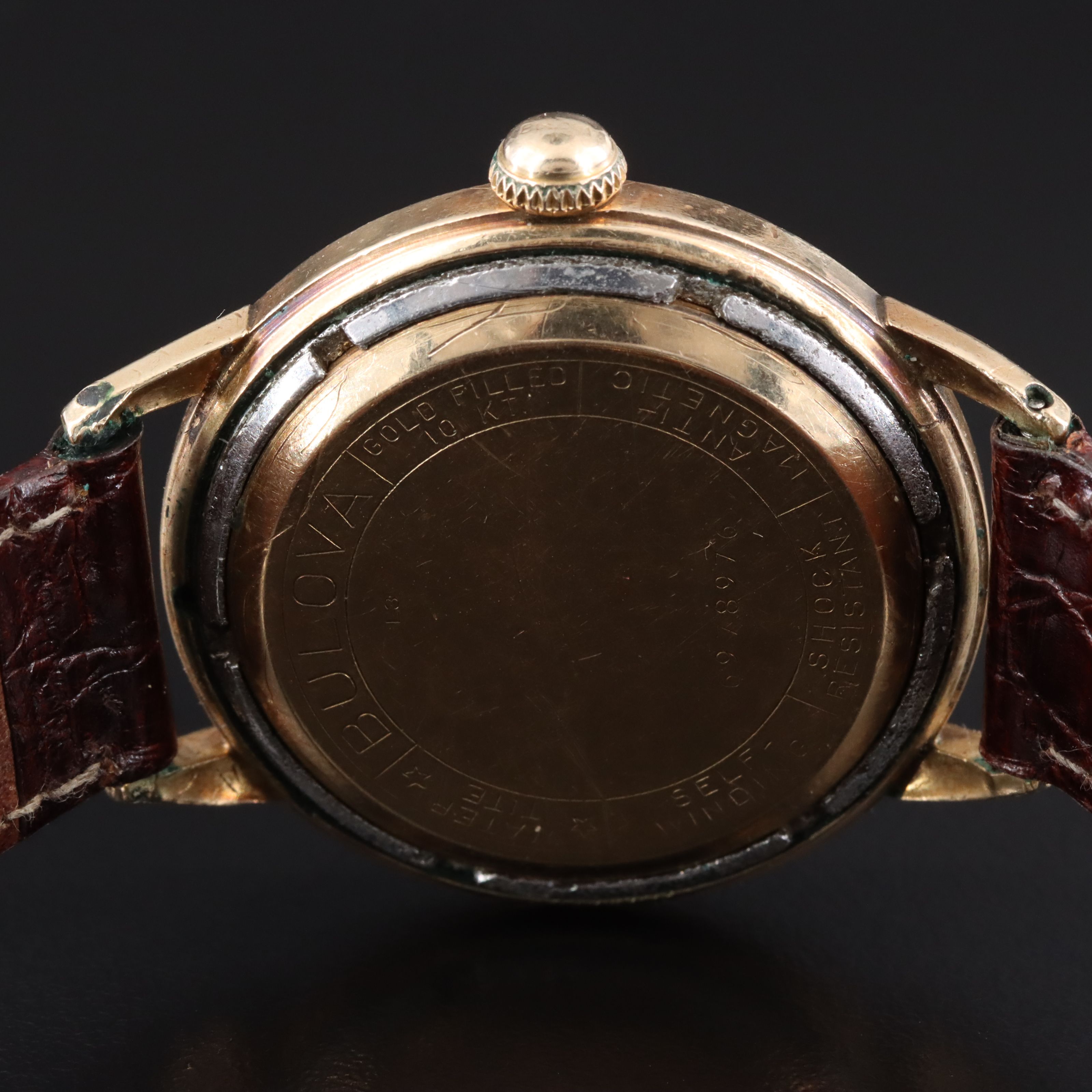 Bulova Hayward Gold Filled Self Winding Watch