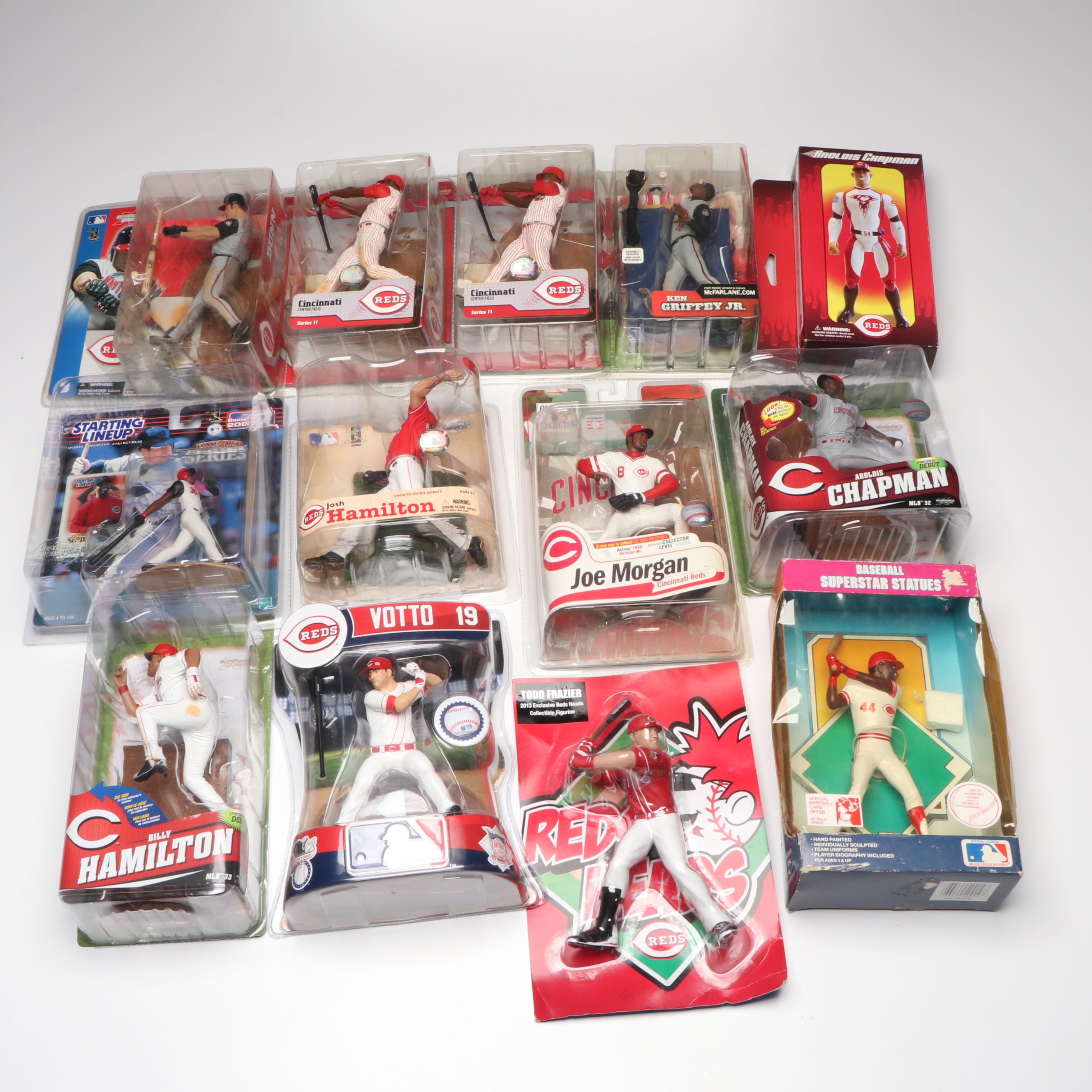 McFarlane's Ken Griffey Jr., Joe Morgan and Other Cincinnati Reds Figurines