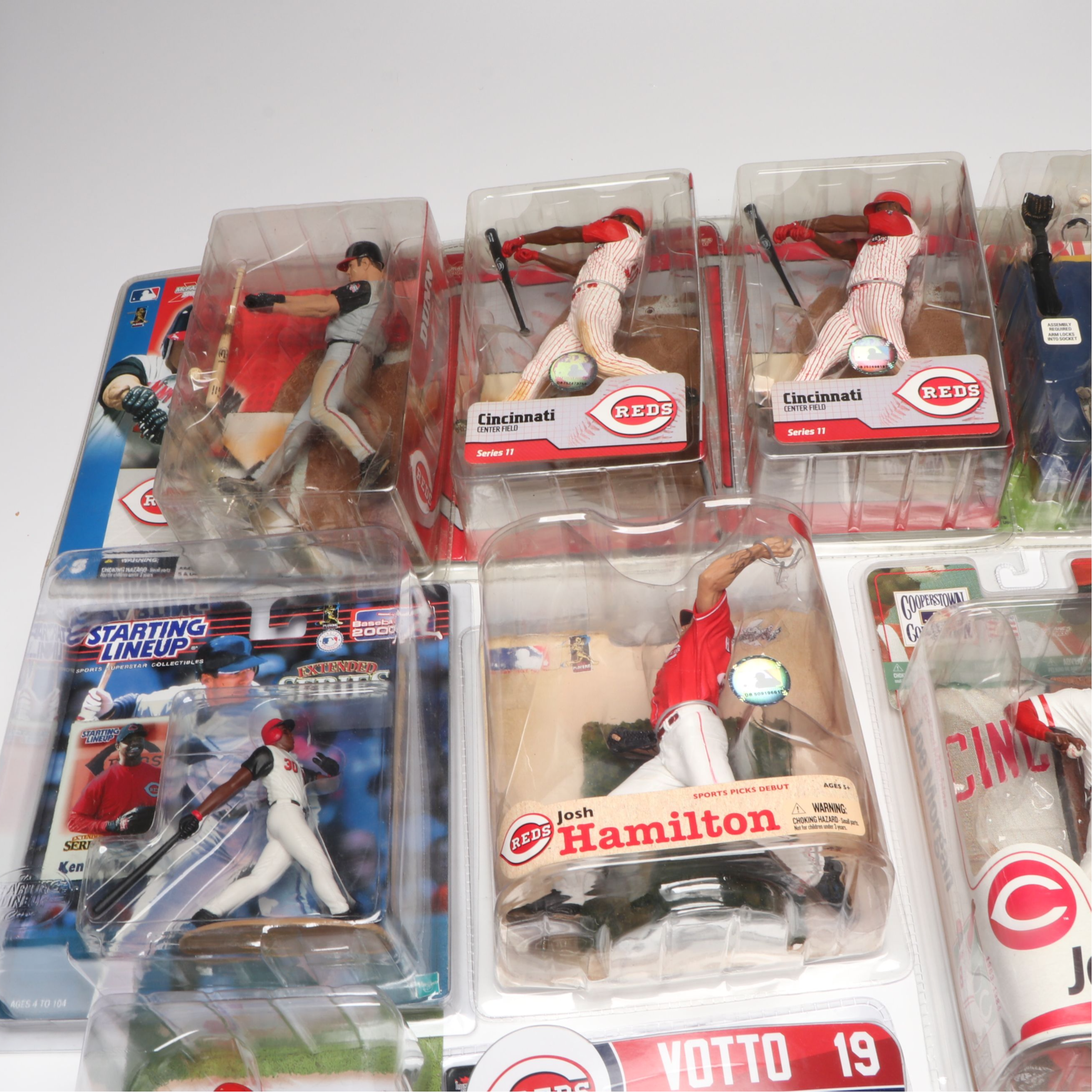 McFarlane's Ken Griffey Jr., Joe Morgan and Other Cincinnati Reds Figurines