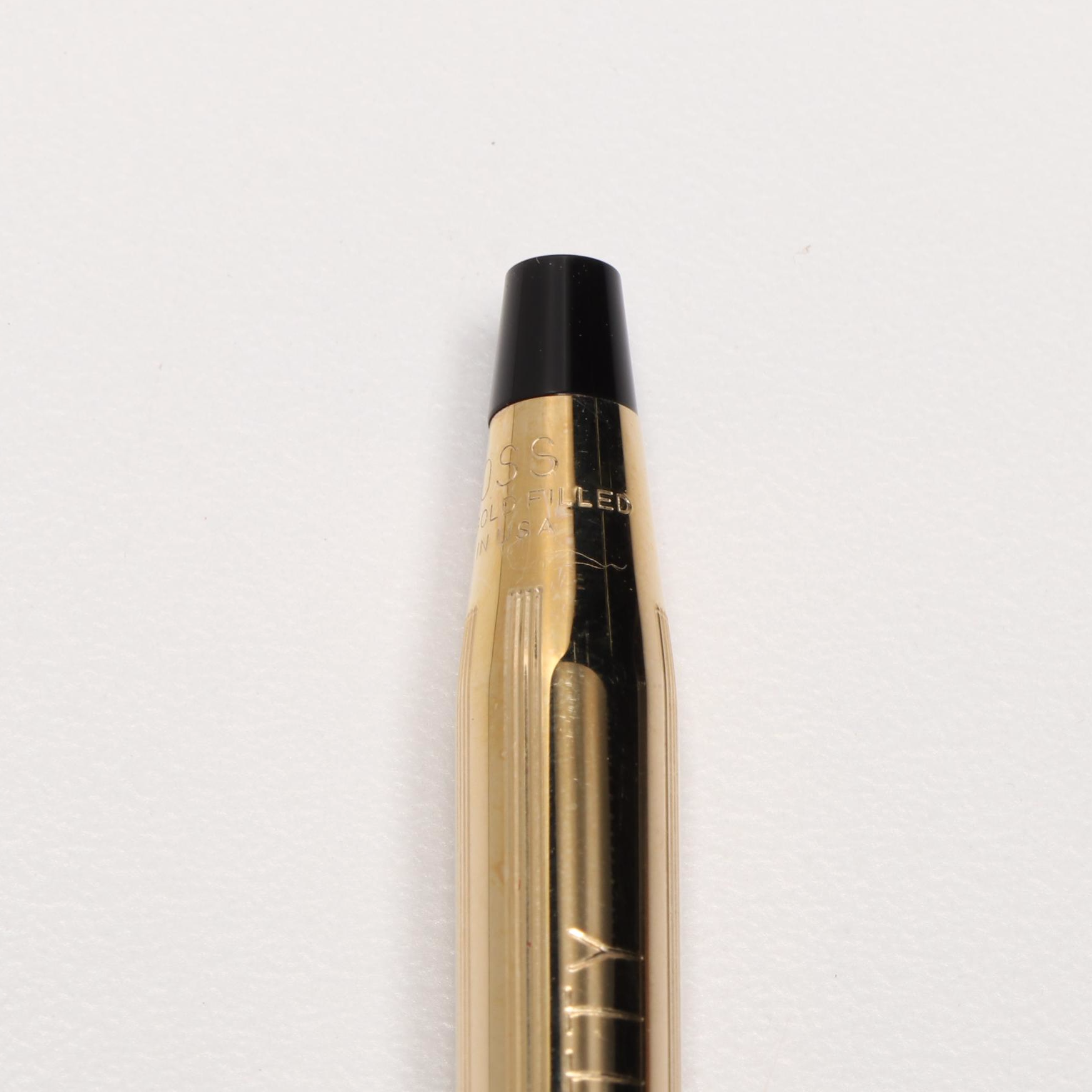 Cross 10K Gold-Filled and Other Ballpoint Pens with Cases