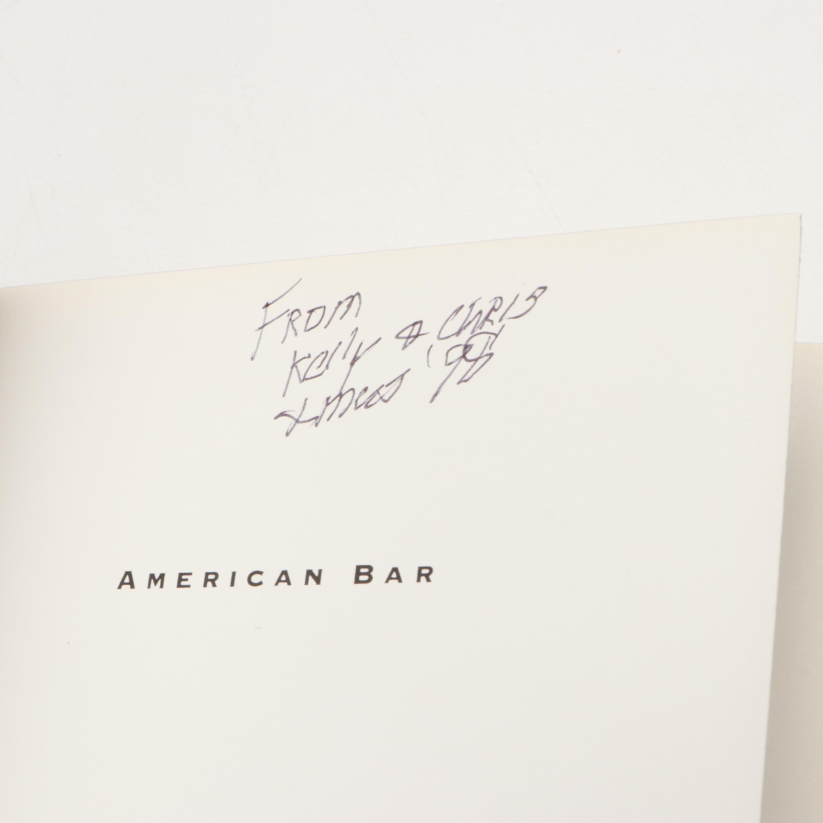 Bonjour Chateau Deluxe Wine Opener with Cut Crystal Glasses and Other Bar Tools