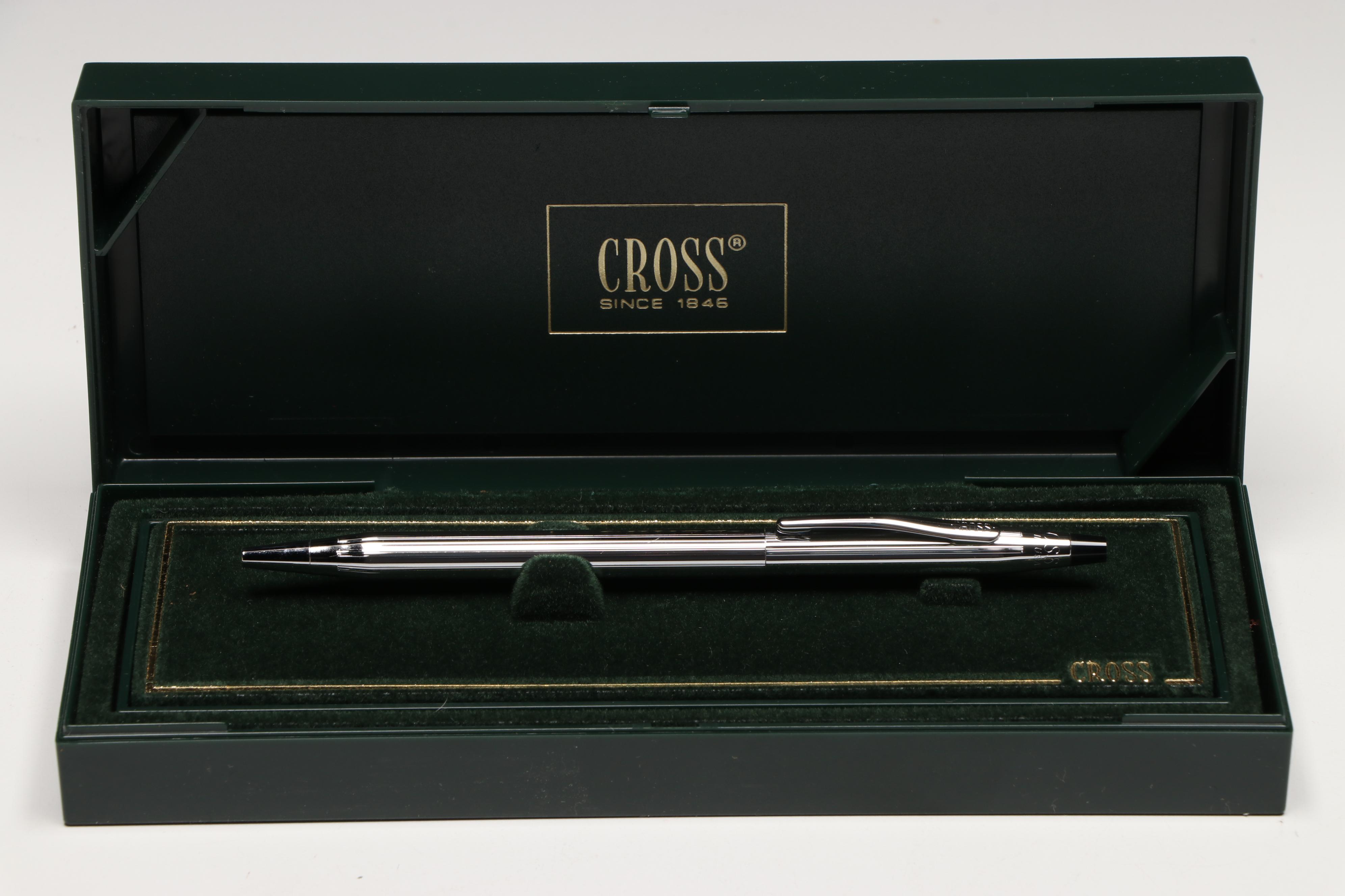 Cross 10K Gold-Filled and Other Ballpoint Pens with Cases