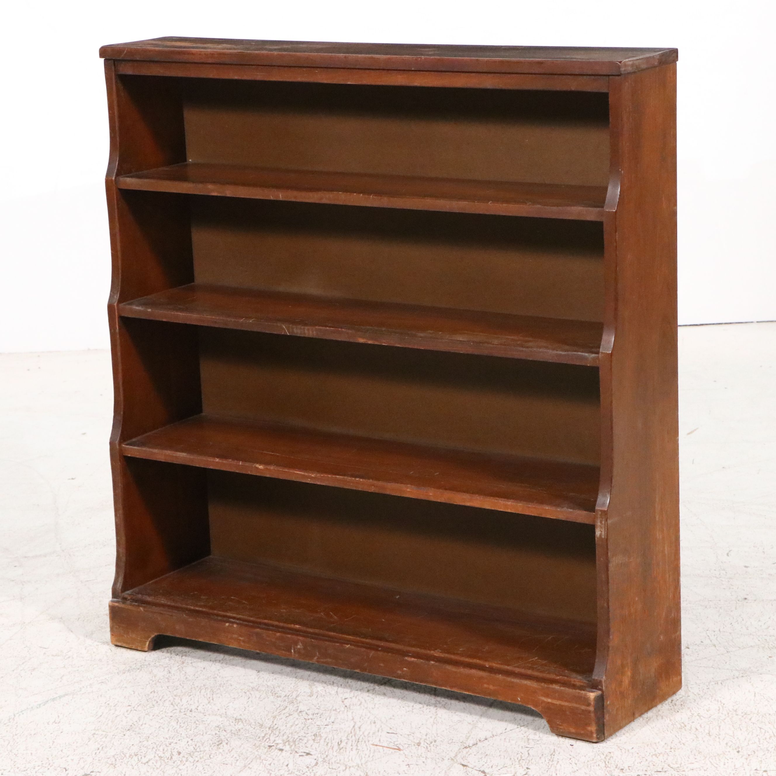 Traditional Style Wood Bookcase, 20th Century