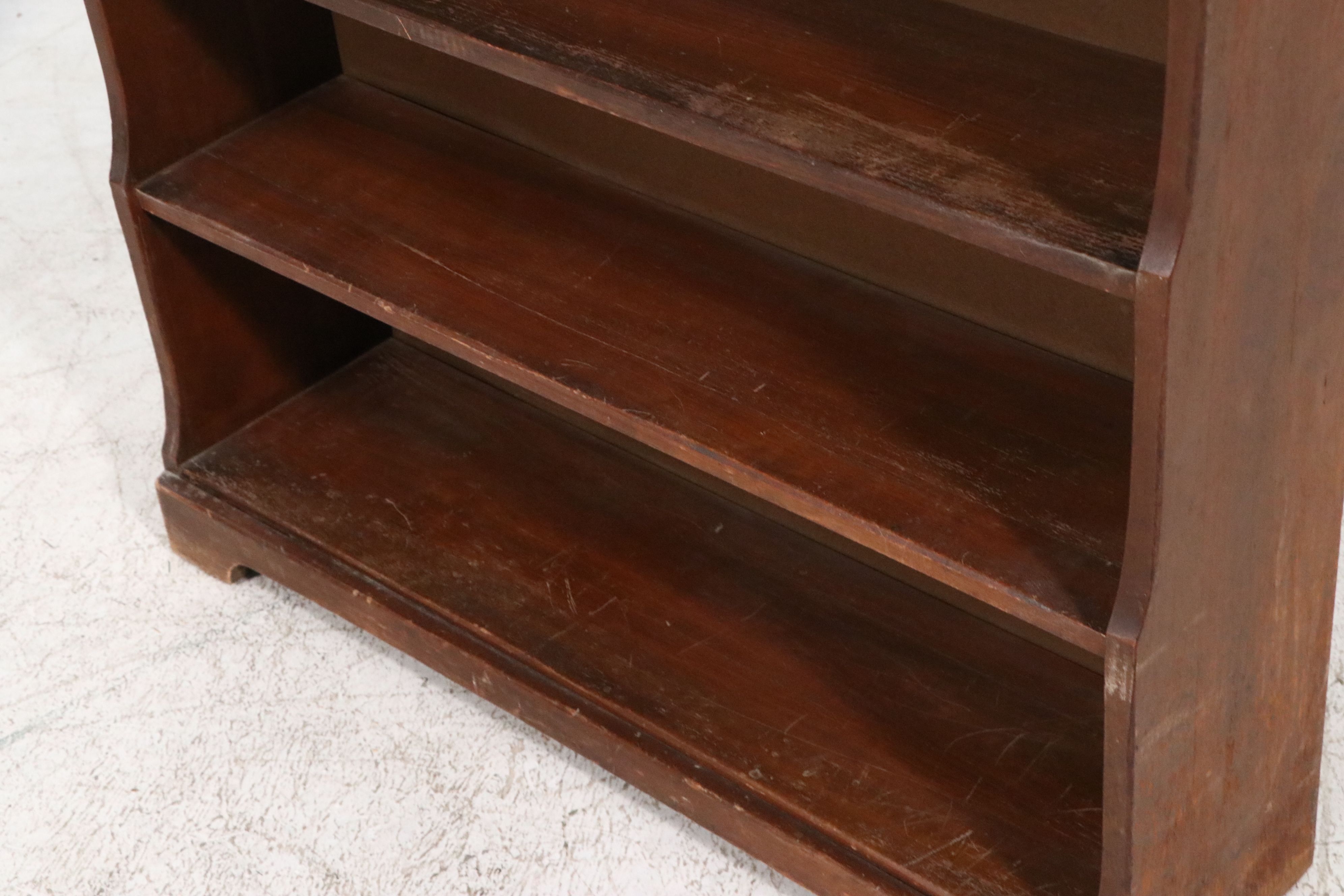 Traditional Style Wood Bookcase, 20th Century