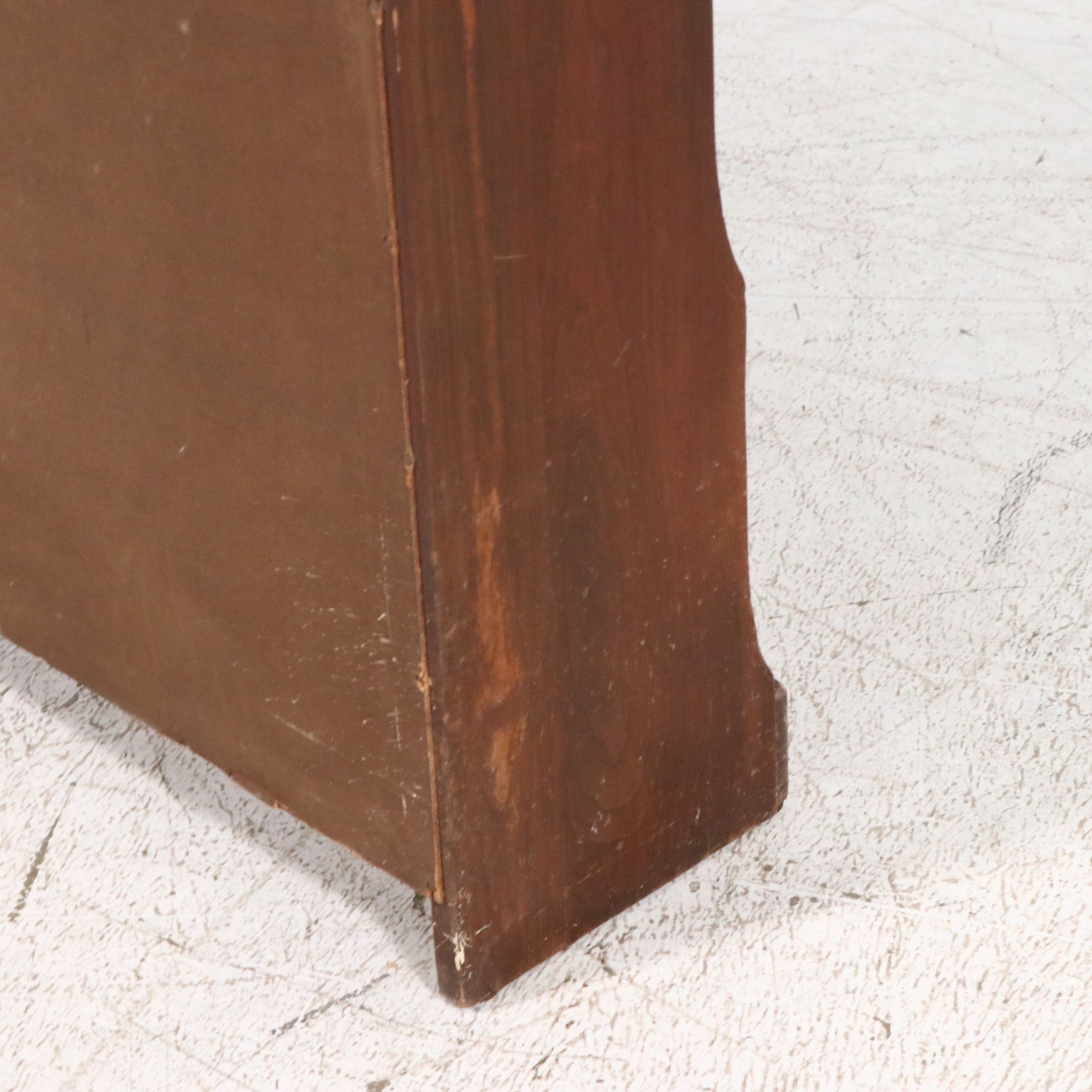 Traditional Style Wood Bookcase, 20th Century