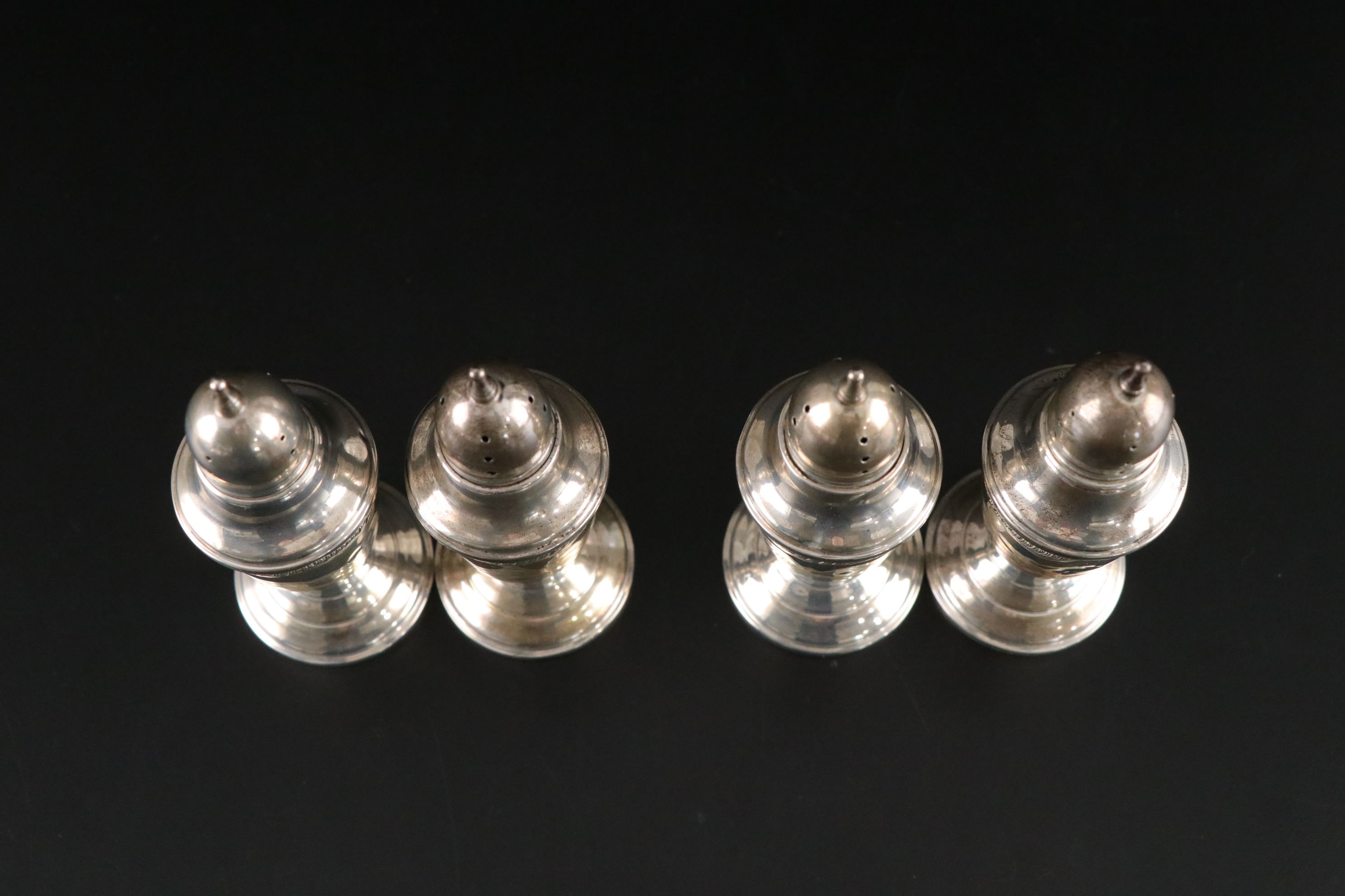 Godinger Silver Plate Peacock Trivet, Weighted Sterling Shakers and More