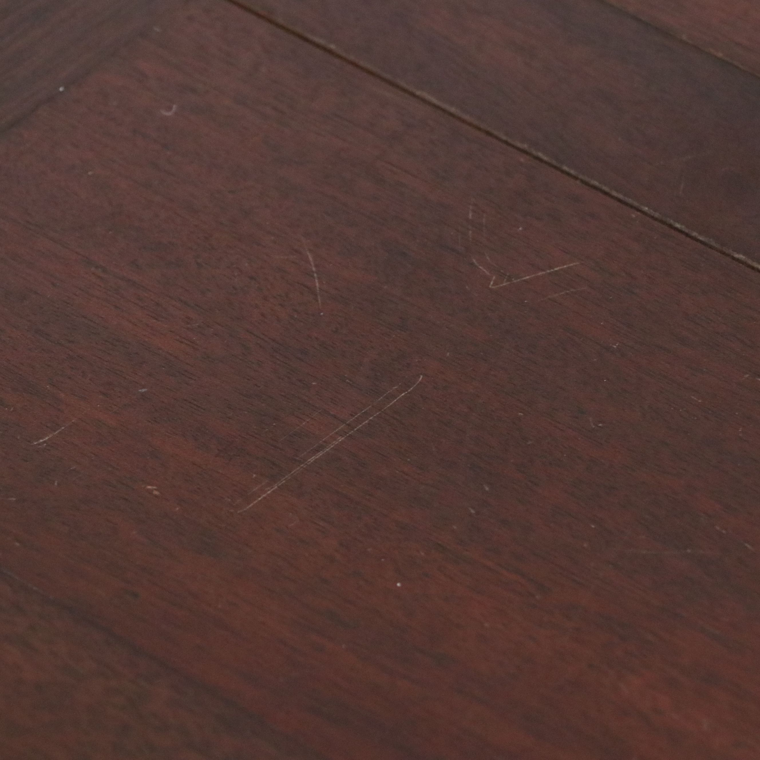 Chippendale Style Mahogany Butler's Coffee Table, Mid to Late 20th Century