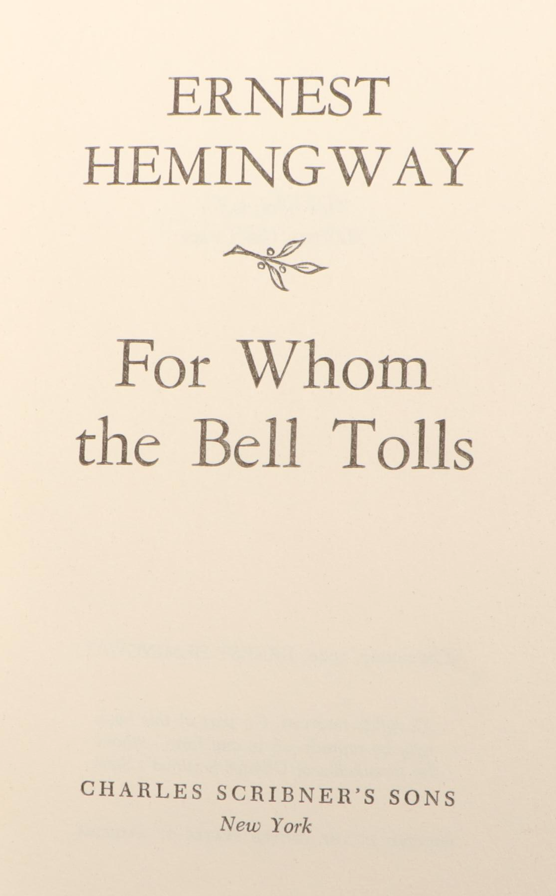 "For Whom the Bell Tolls" by Hemingway and "In Dubious Battle" by Steinbeck
