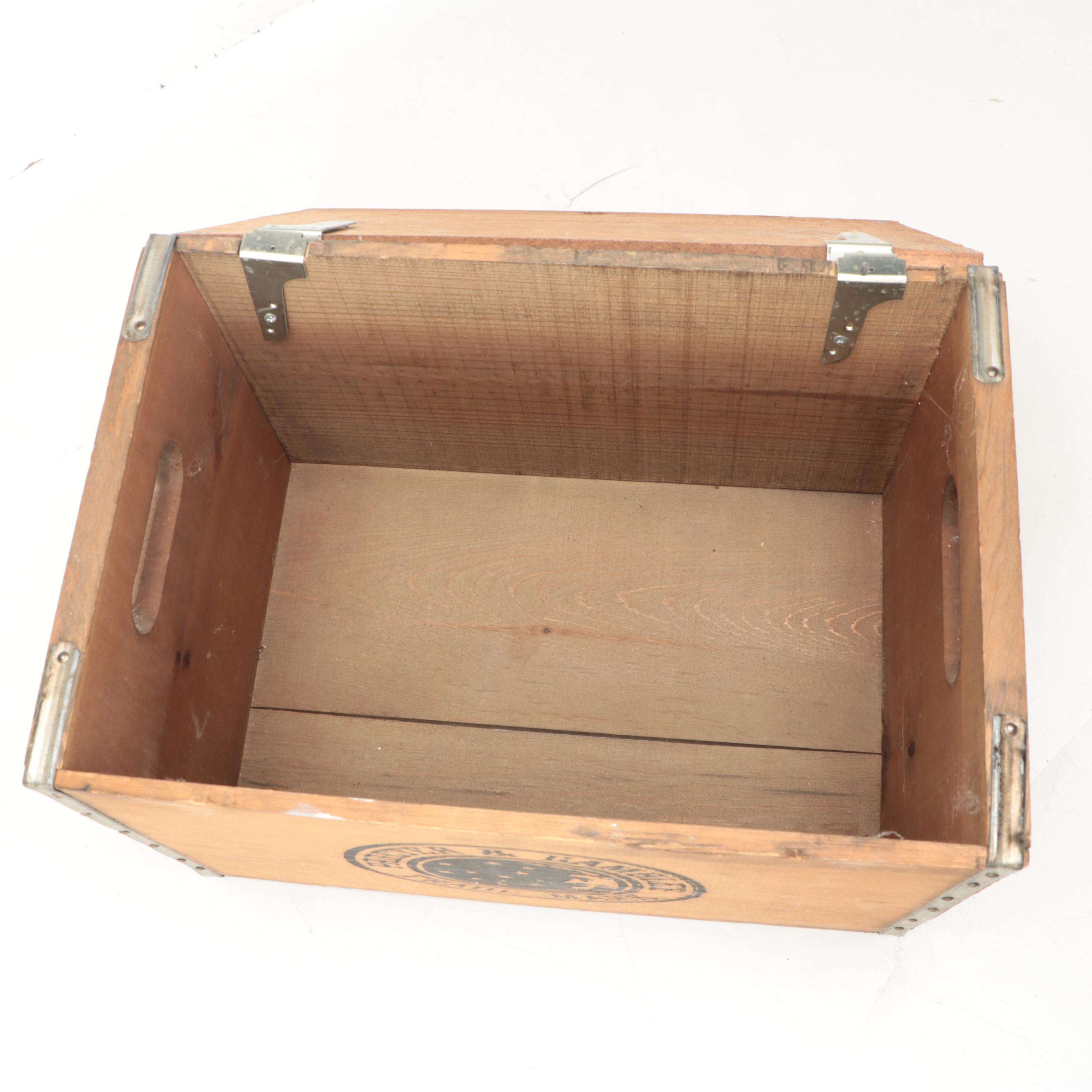 Procter & Gamble Wooden Commemorative Crates